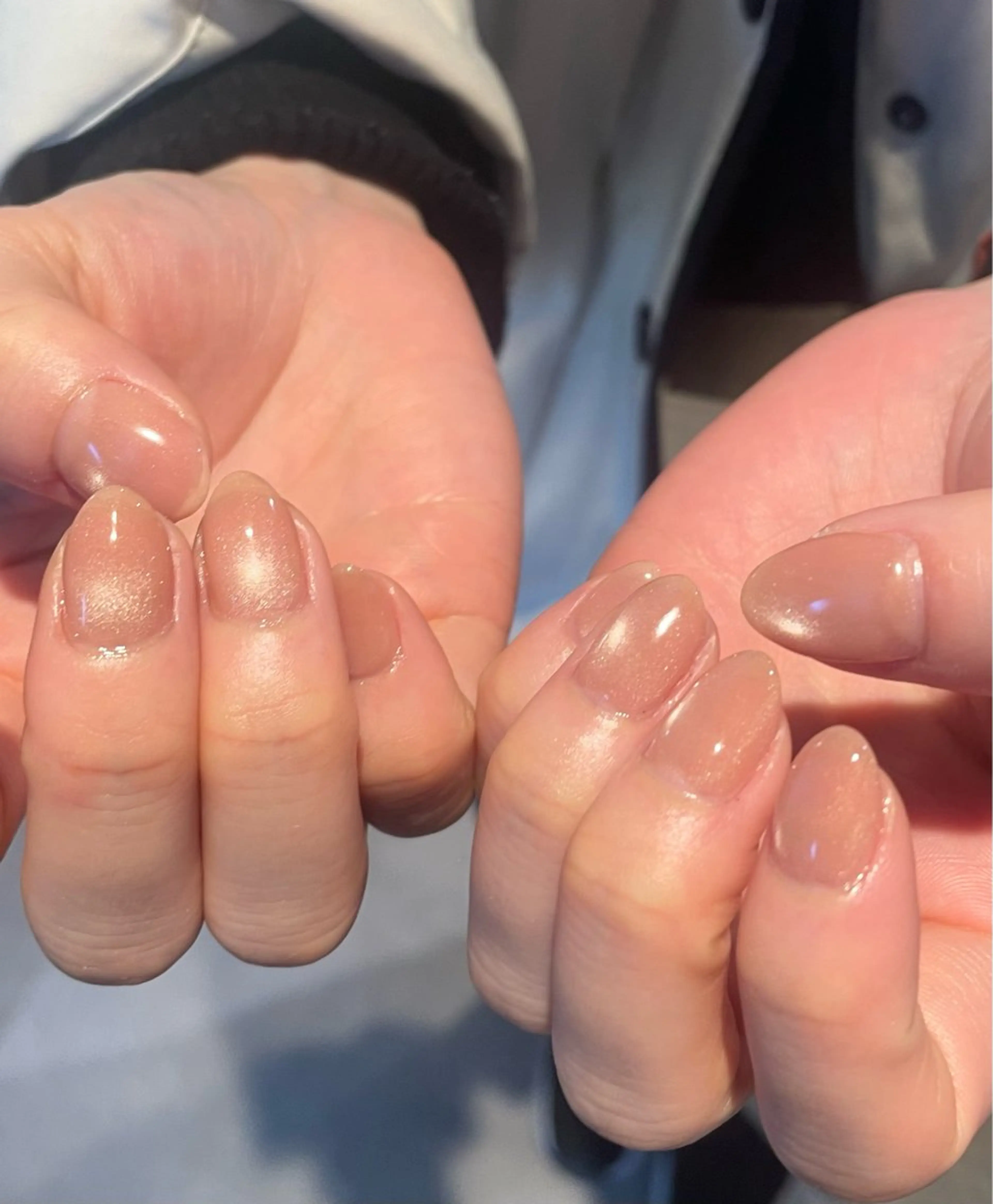 ネイル マグネットネイル ハンドネイル LEGIT nail AKARIのネイルデザイン