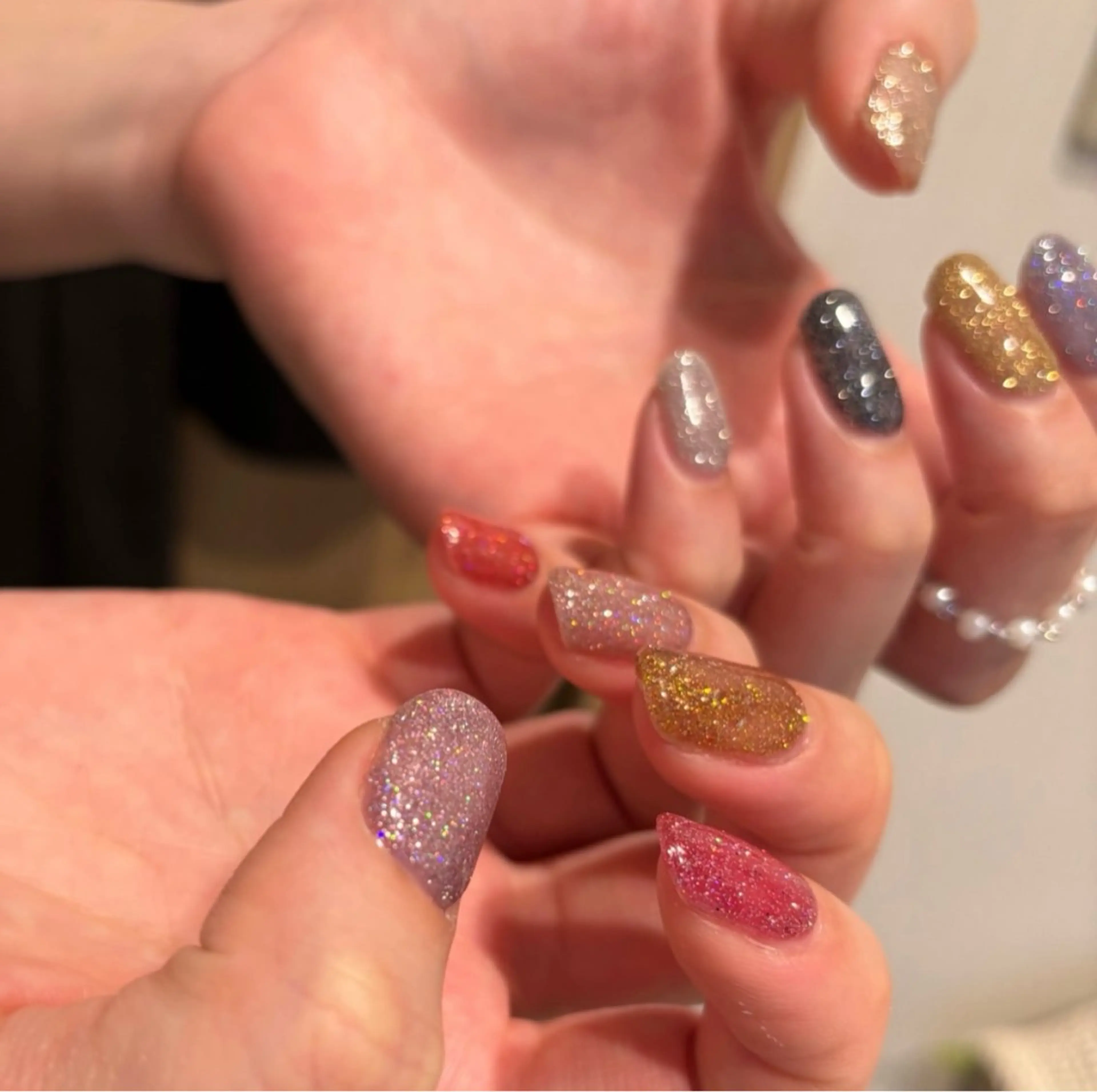 ネイル ハンドネイル 🎀 Hiyubi._.nail 🫧所属・🎀フェイ フェイ🫧💗のネイルデザイン