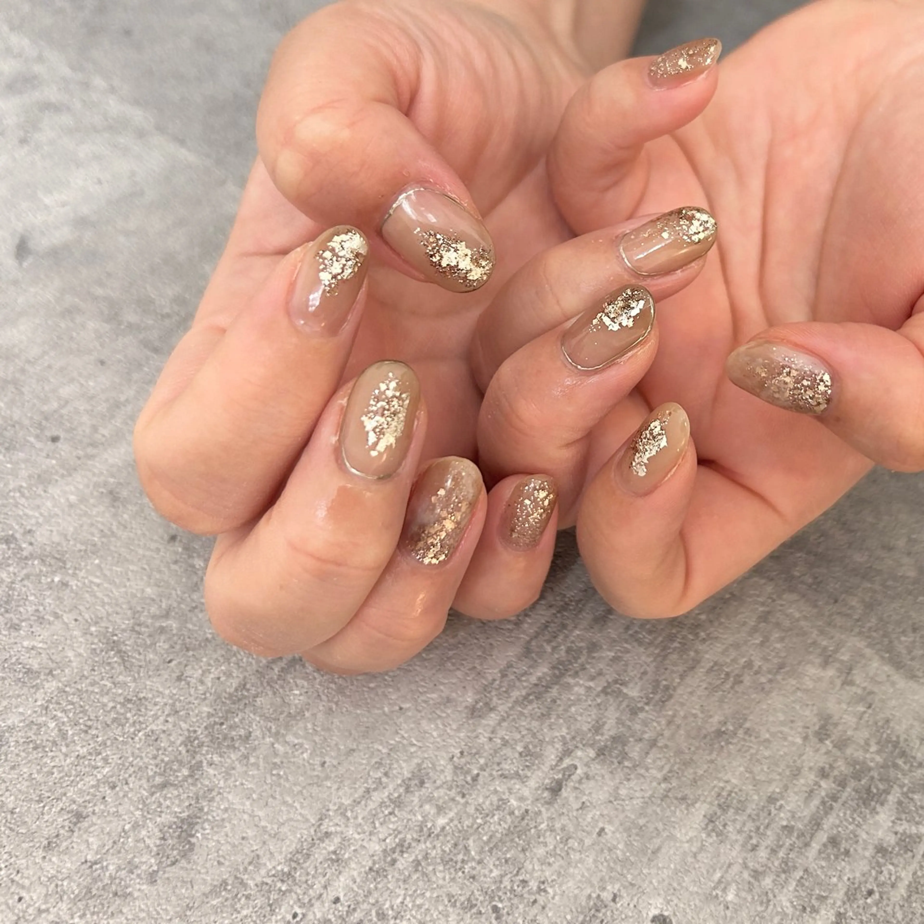 ネイル ハンドネイル Ray. ／綺麗目ニュアンスのネイルデザイン