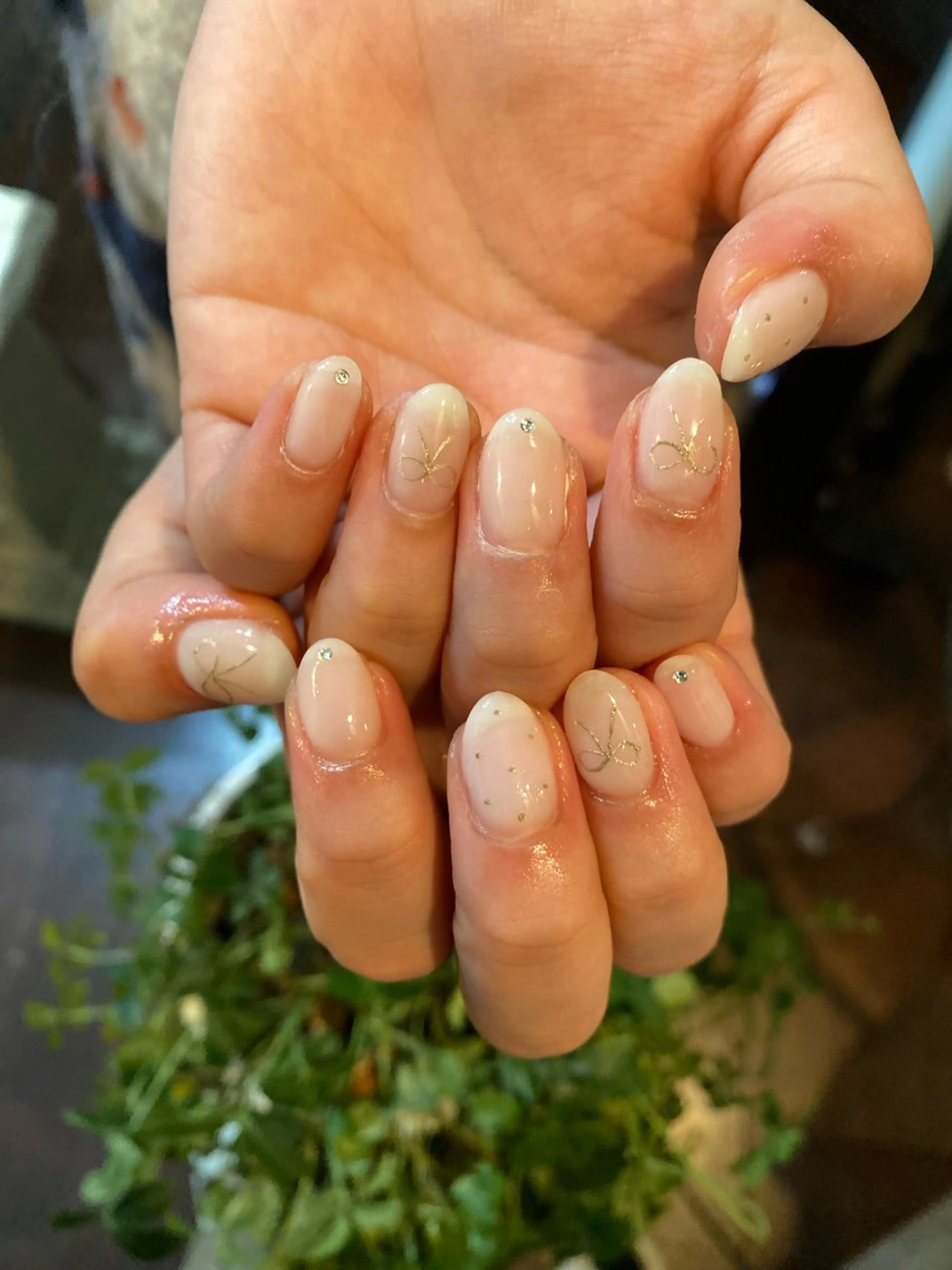 ネイル crystal ⭐︎ colorのネイルデザイン