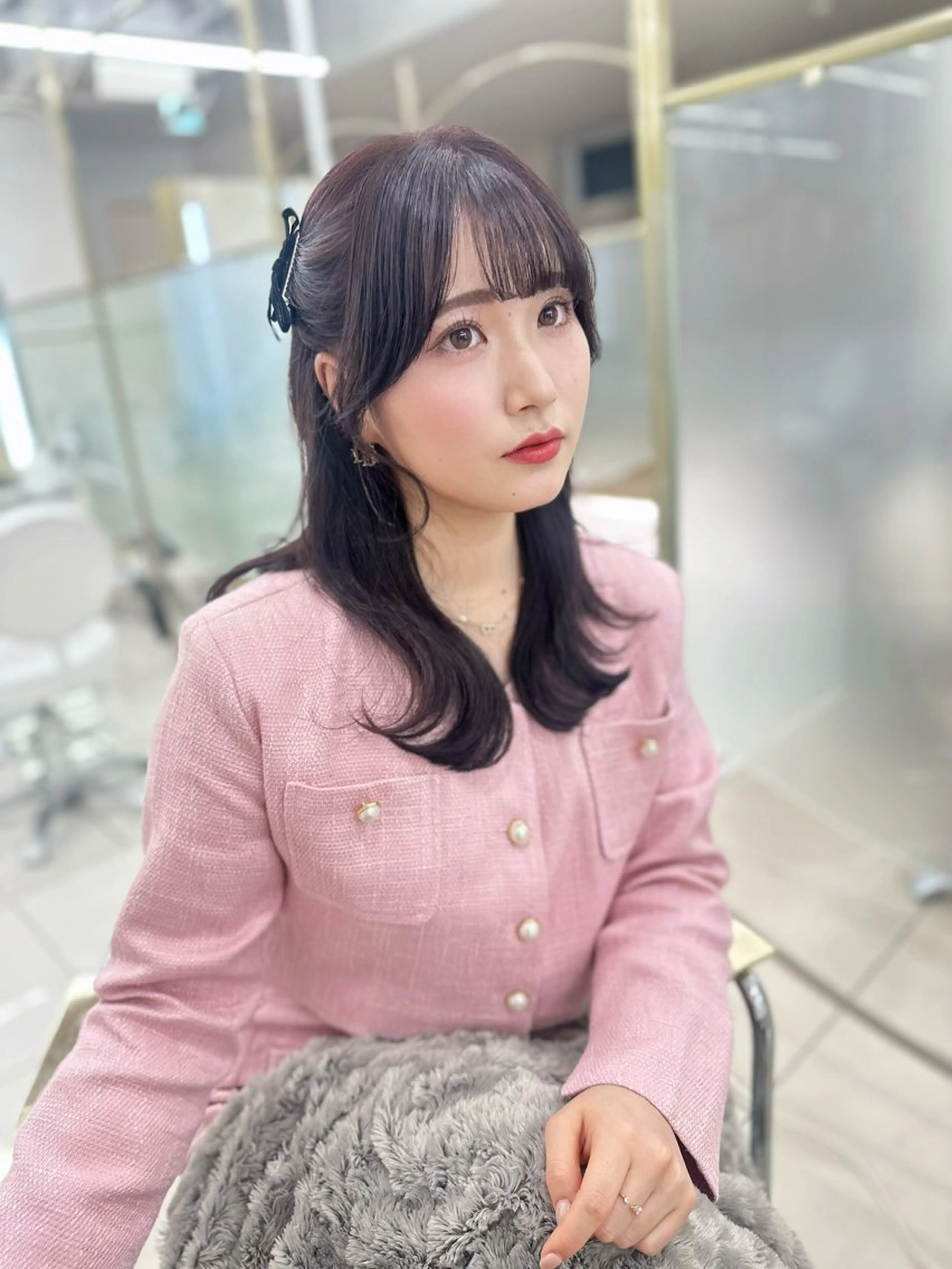 セミロング カラー ミディアムカット/ COA銀座🐩マコのヘアスタイル