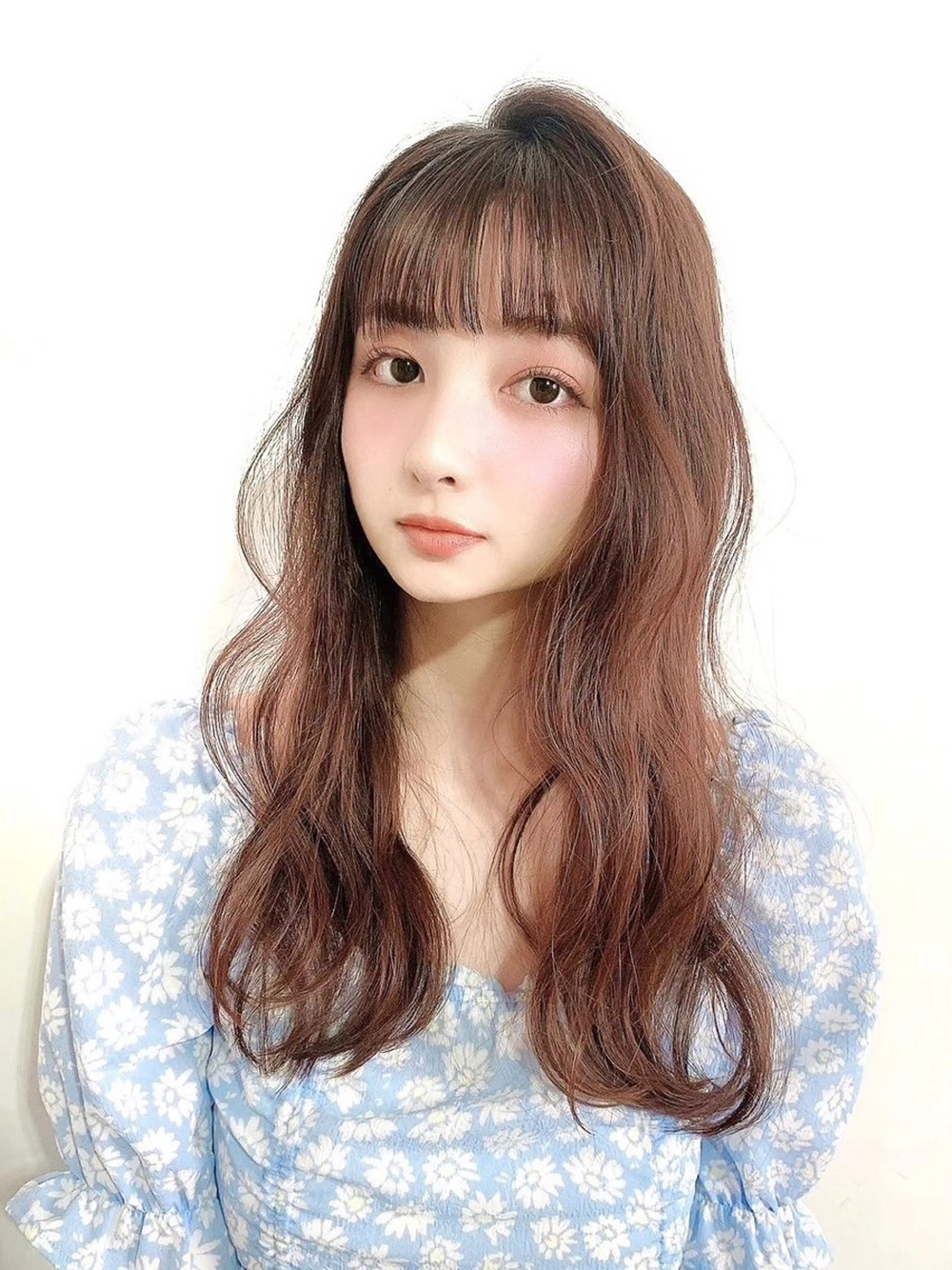 ロング トリートメント デジタルパーマ 🫧モデルさま募集中のヘアスタイル