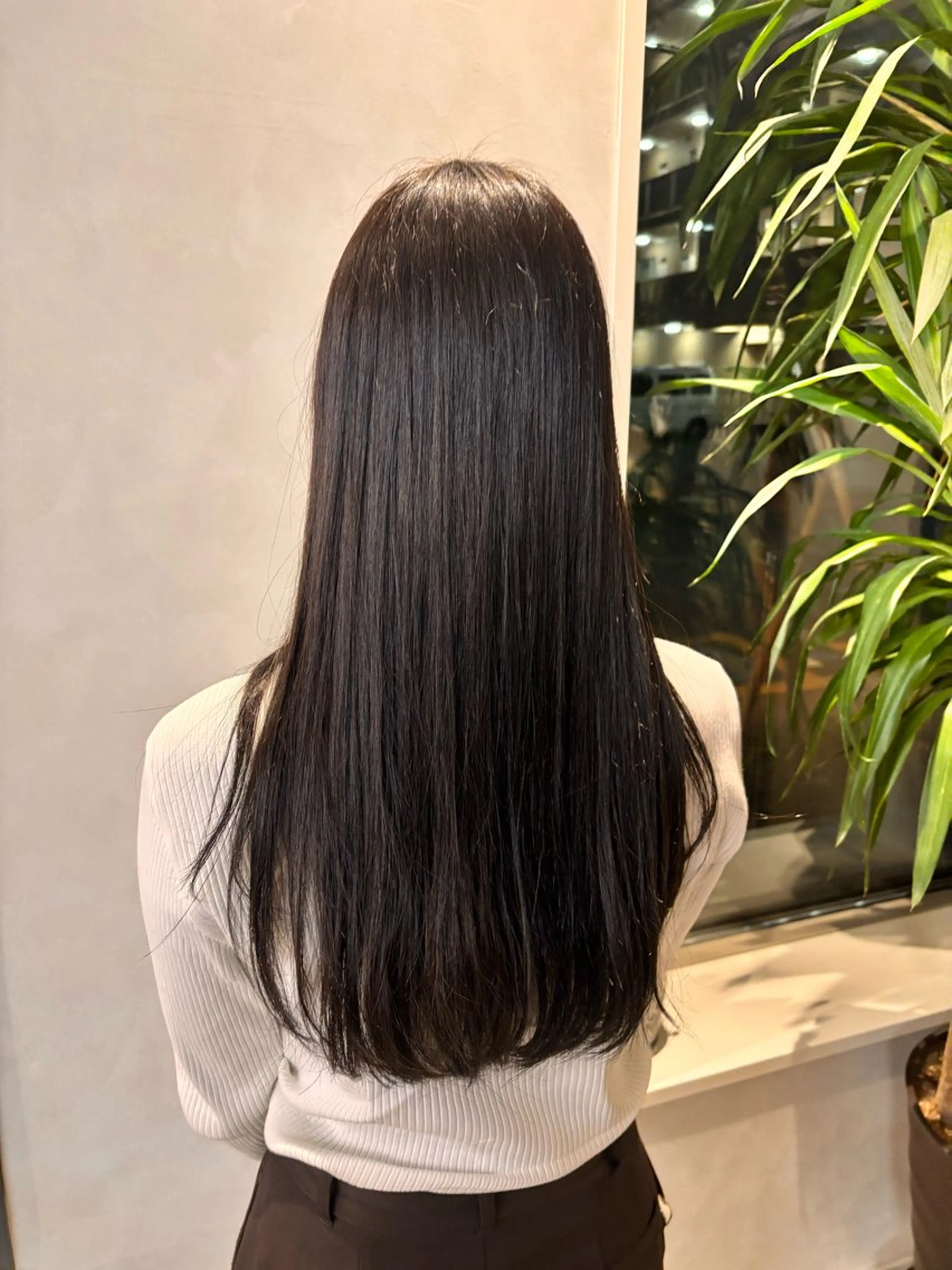 カラー ダブルカラー 高橋 唯のヘアスタイル
