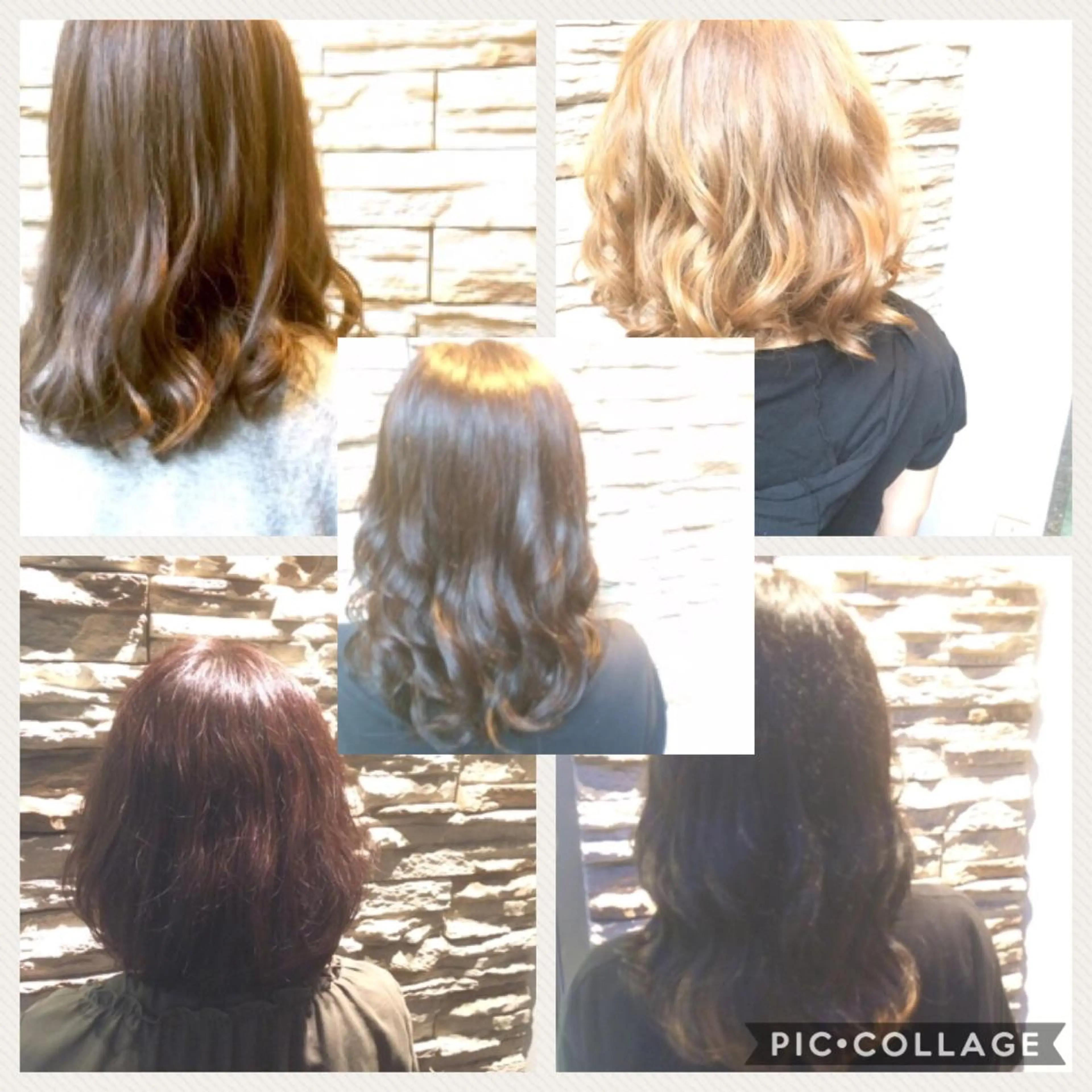 ミディアム カラー パーマ le. pidorgeのヘアスタイル