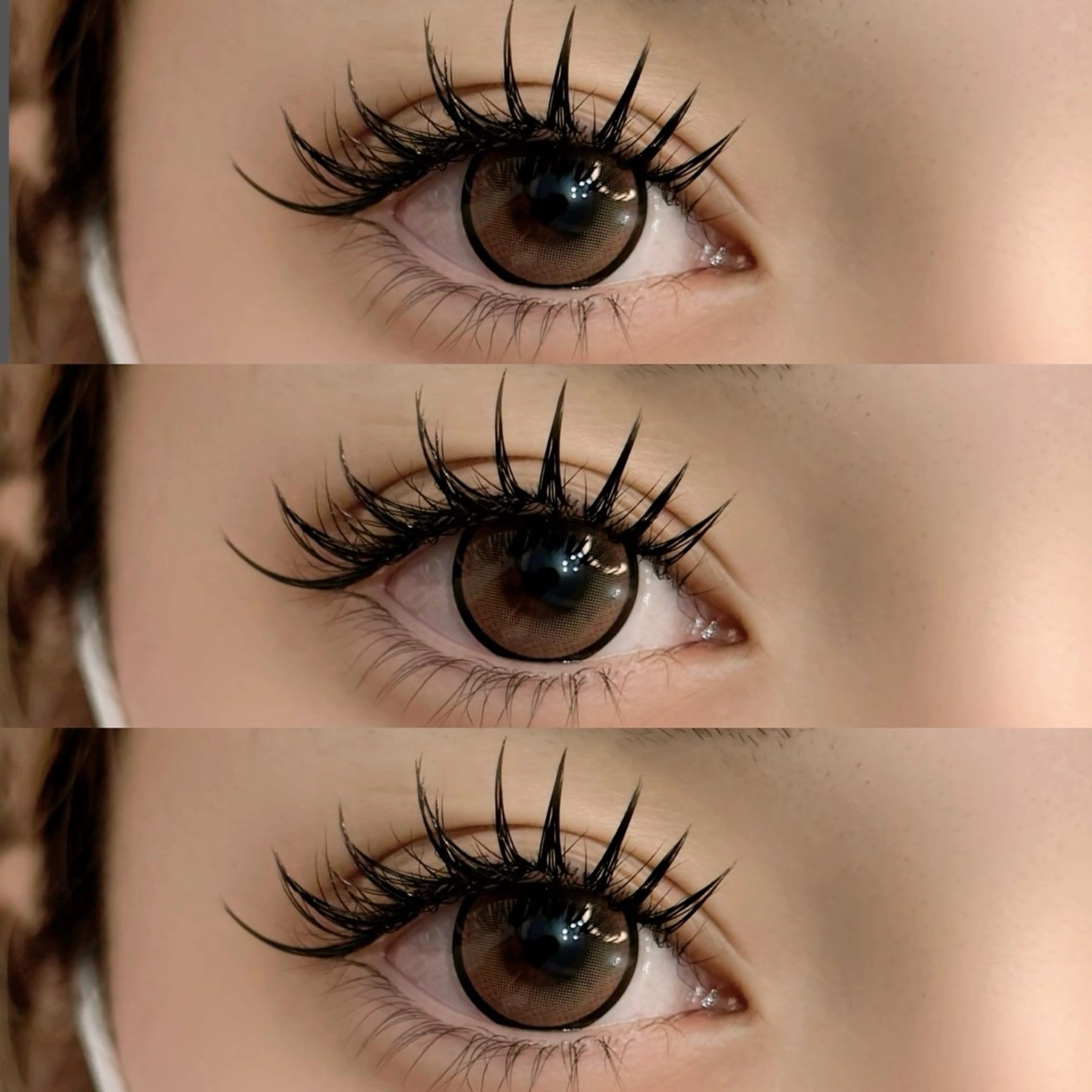 マツエク・マツパ マツエク 【那覇/束感まつ毛 /LED】キャメルのマツエク・マツパデザイン