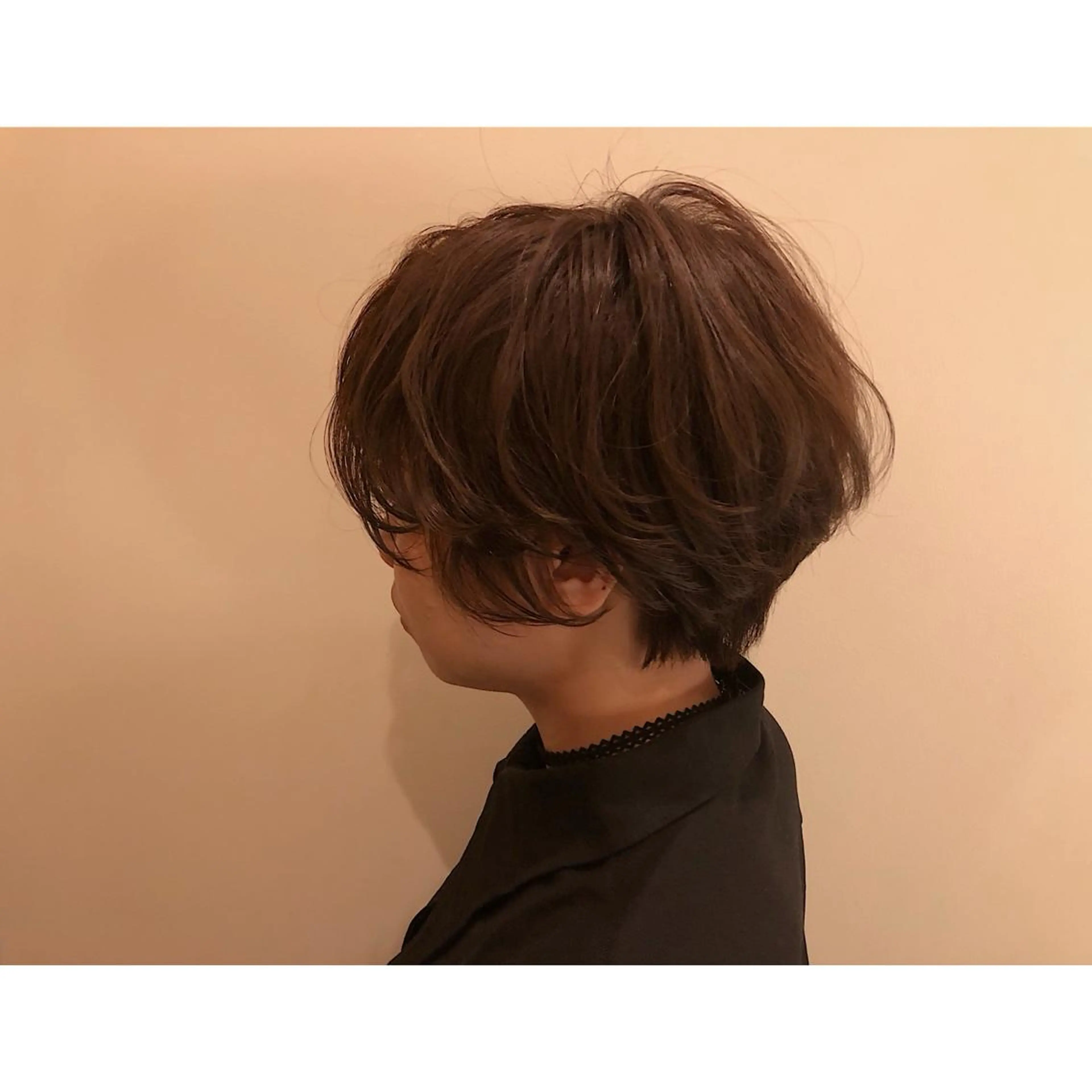 ショート カラー カット ヘアカラー トリートメント 心斎橋 美髪職人 近江のヘアスタイル