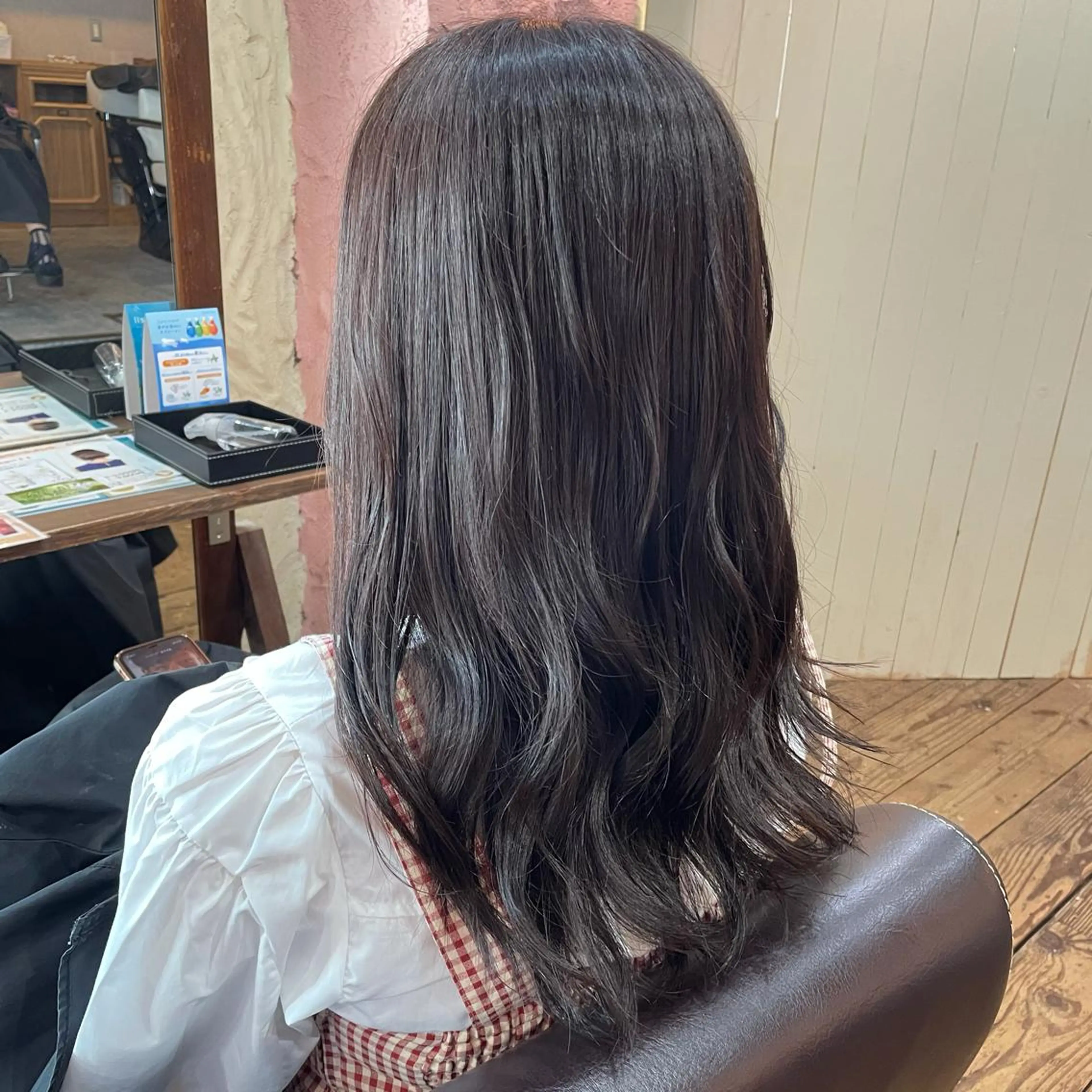 ロング カラー グレージュ メンズパーマ🌀/ 中村郁未のヘアスタイル