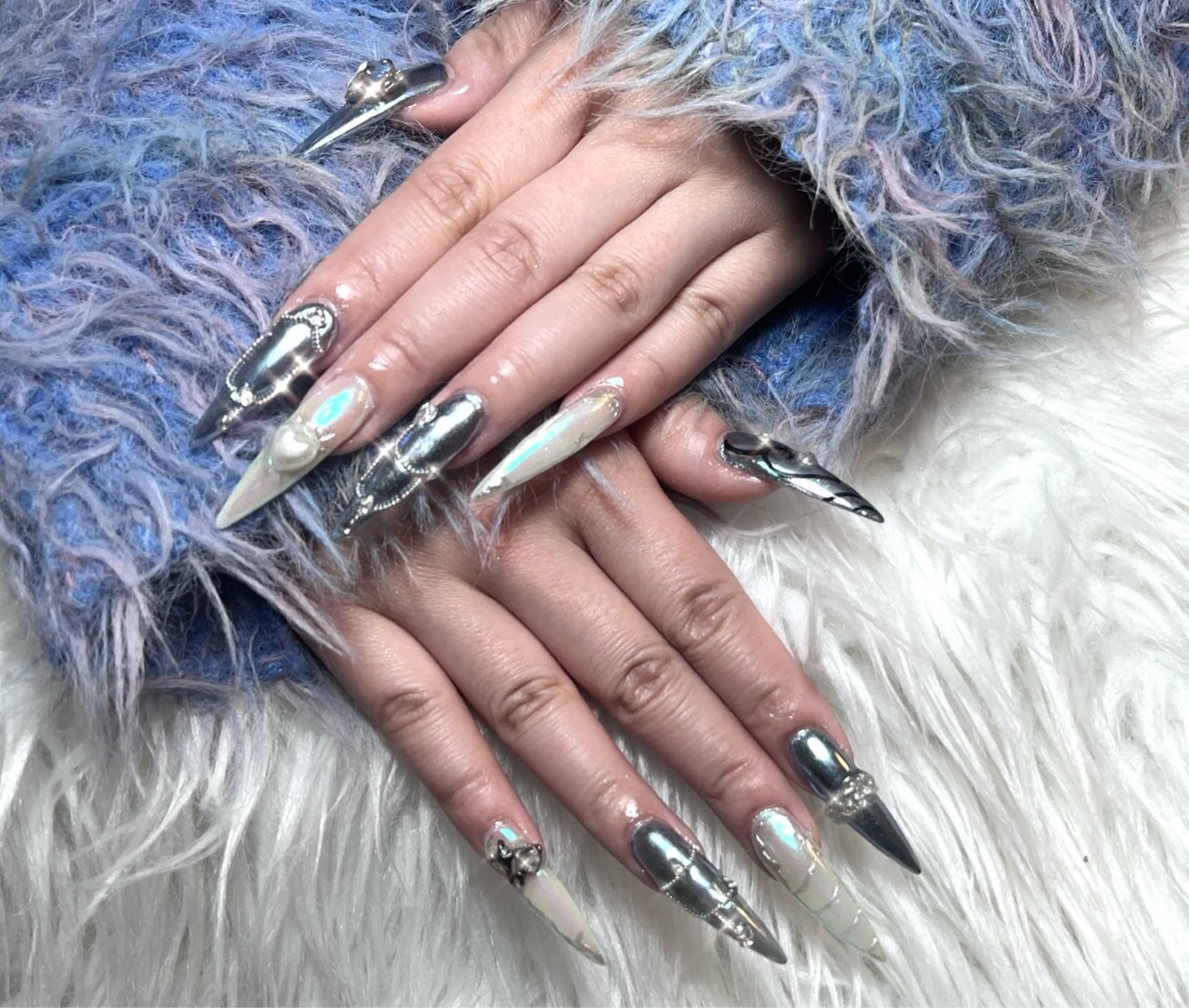 ネイル ハンドネイル ☁️Yun nail Rin☁️のネイルデザイン