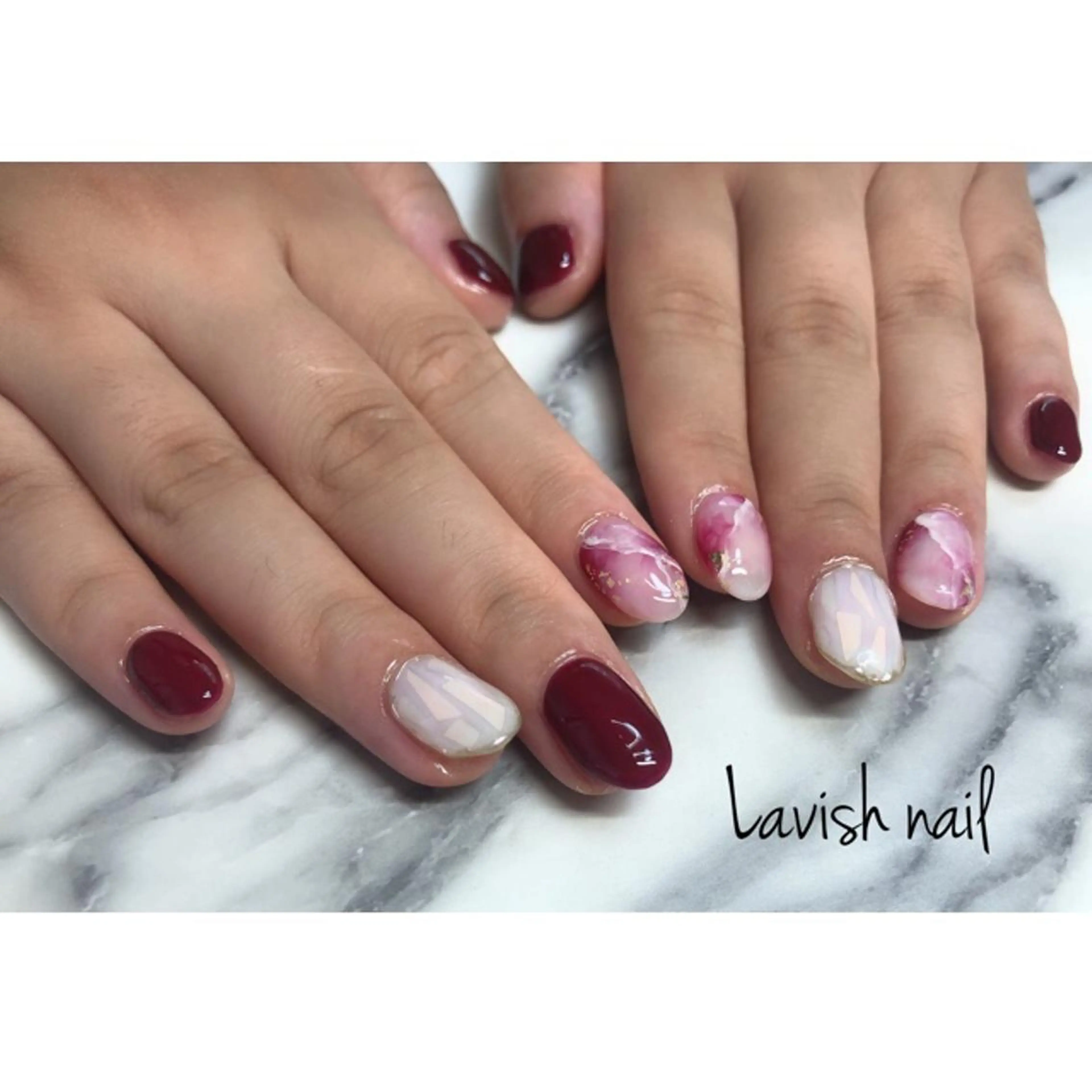 ネイル ハンドネイル Lavish nailのネイルデザイン