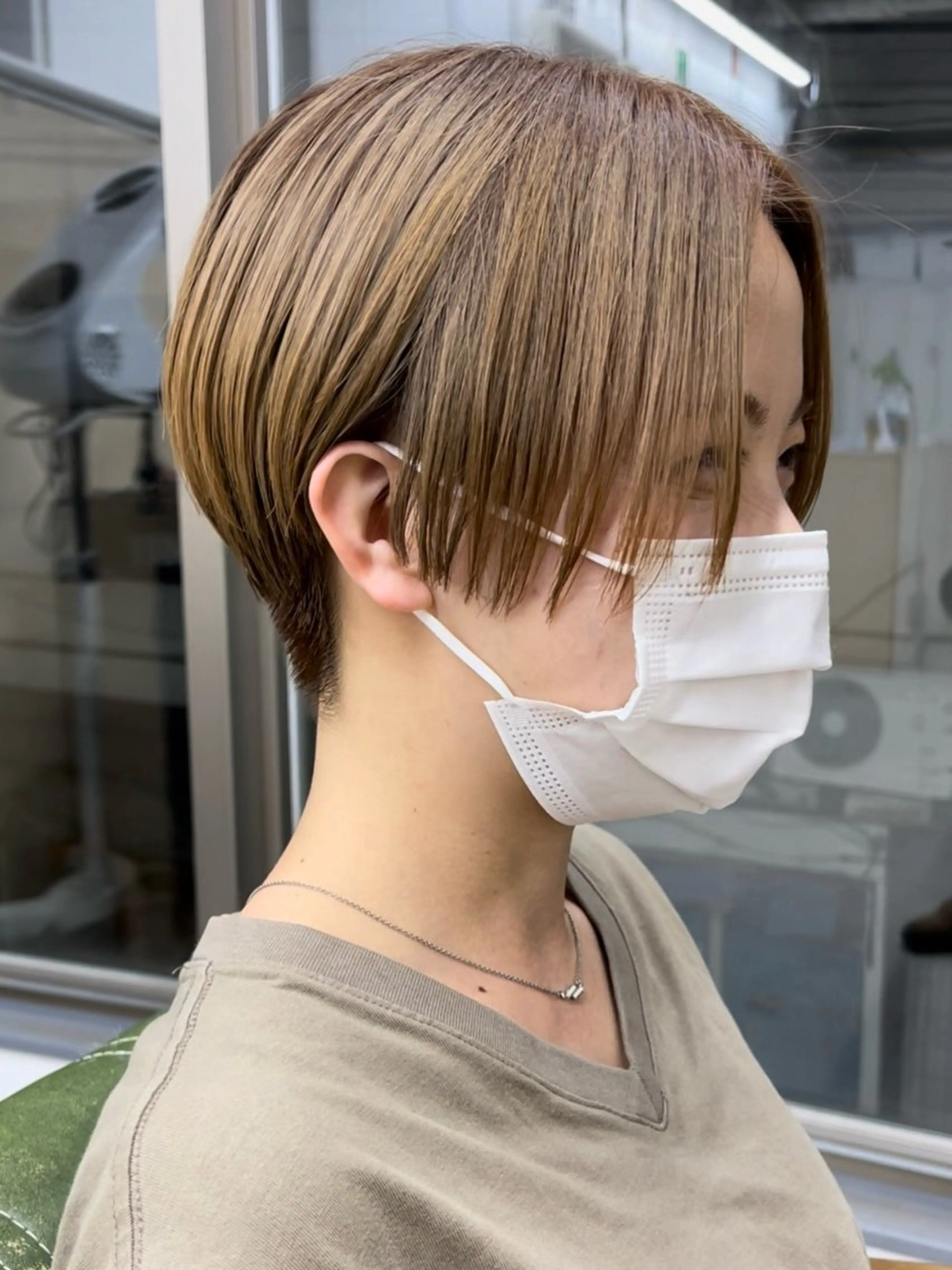 ショート カラー ハンサムショート ショートヘア カット ヘアカラー トリートメント 田畑 智規のヘアスタイル