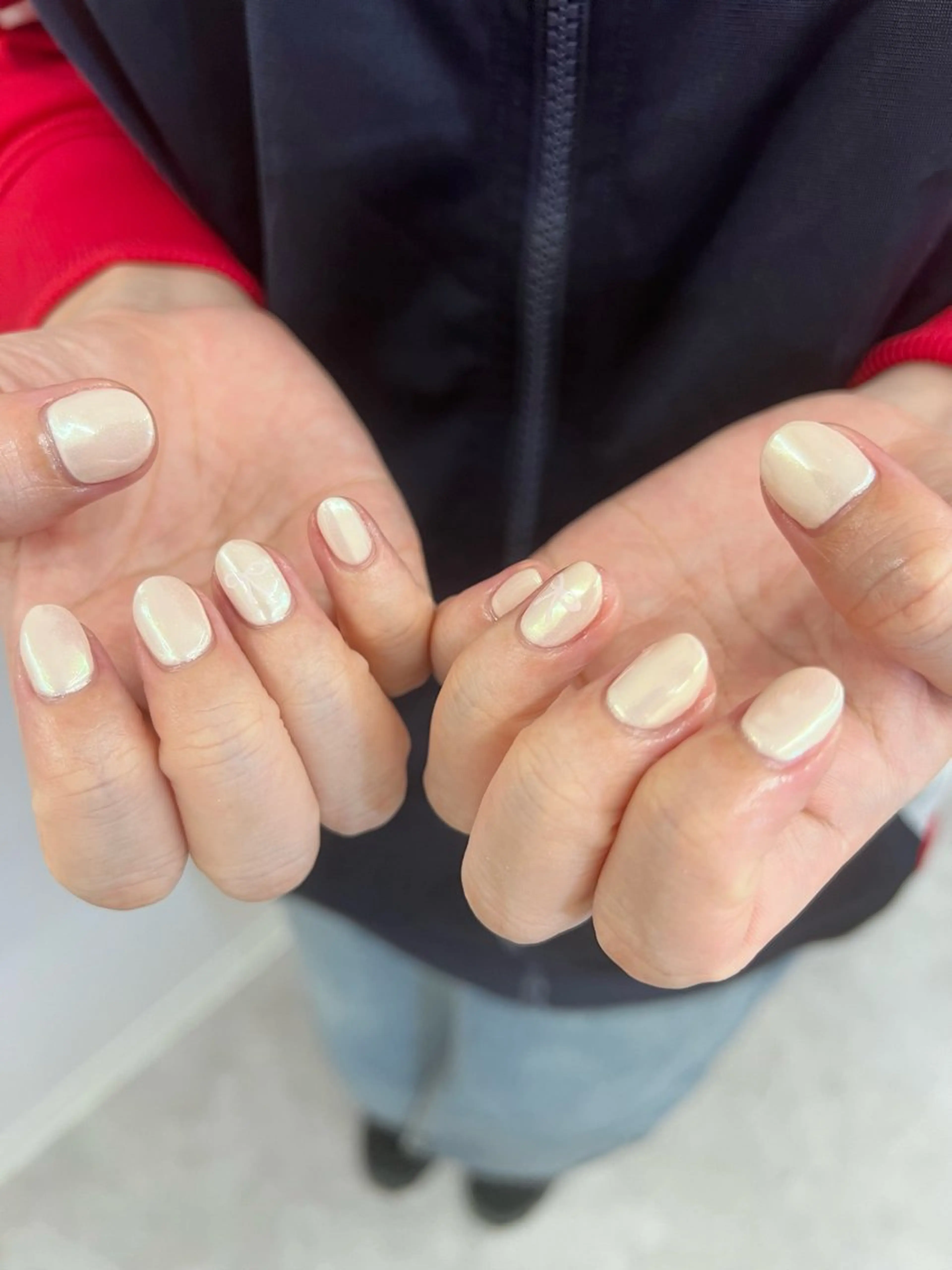 ネイル アートネイル ブラウン ジェルネイル ニュアンスネイル ワンカラーネイル Bana_ Nailのネイルデザイン