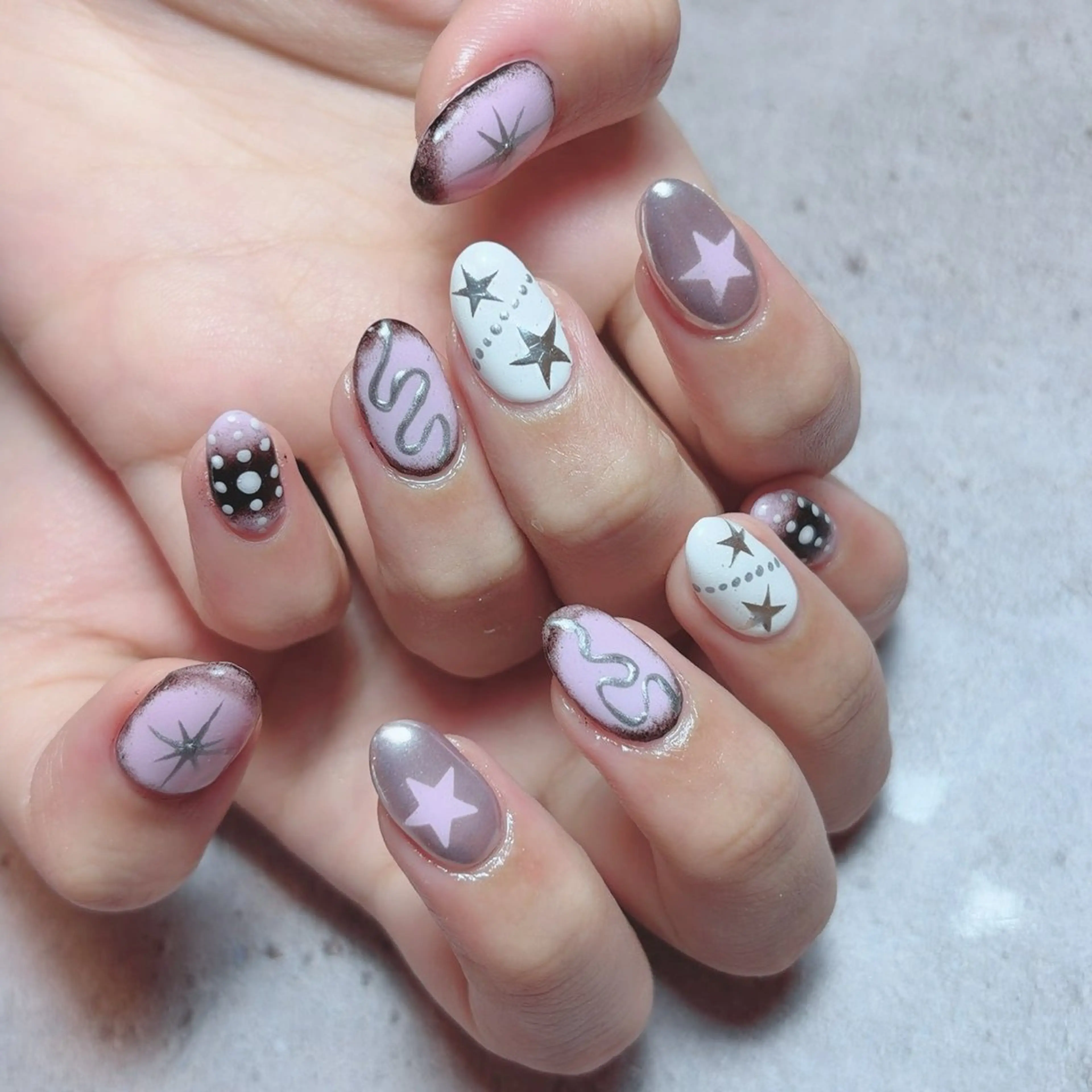 ネイル ハンドネイル 🤎Yun nail salon🤎のネイルデザイン