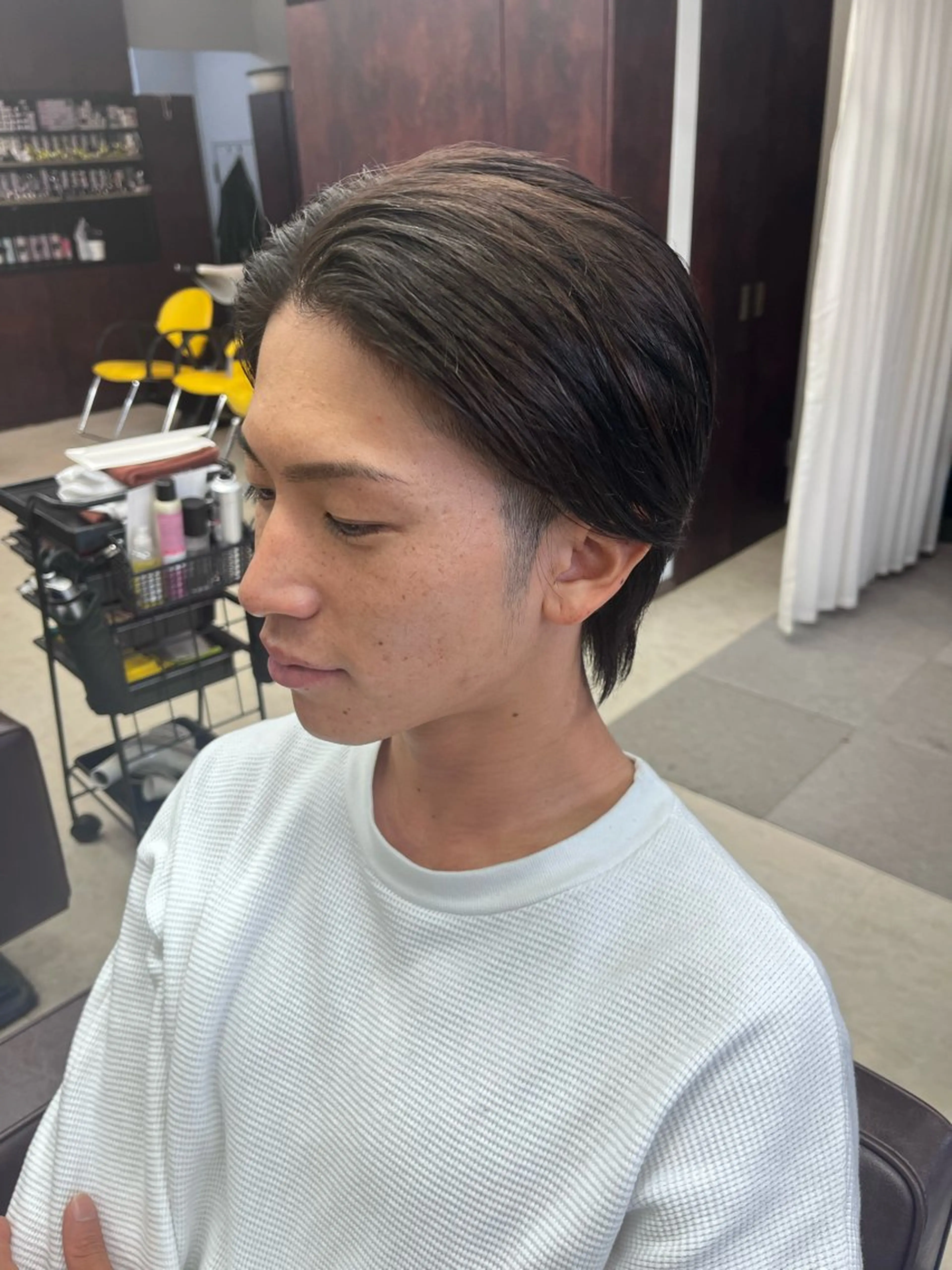 ショート カラー メンズ メンズパーマ カット パーマ 小島 凜のヘアスタイル