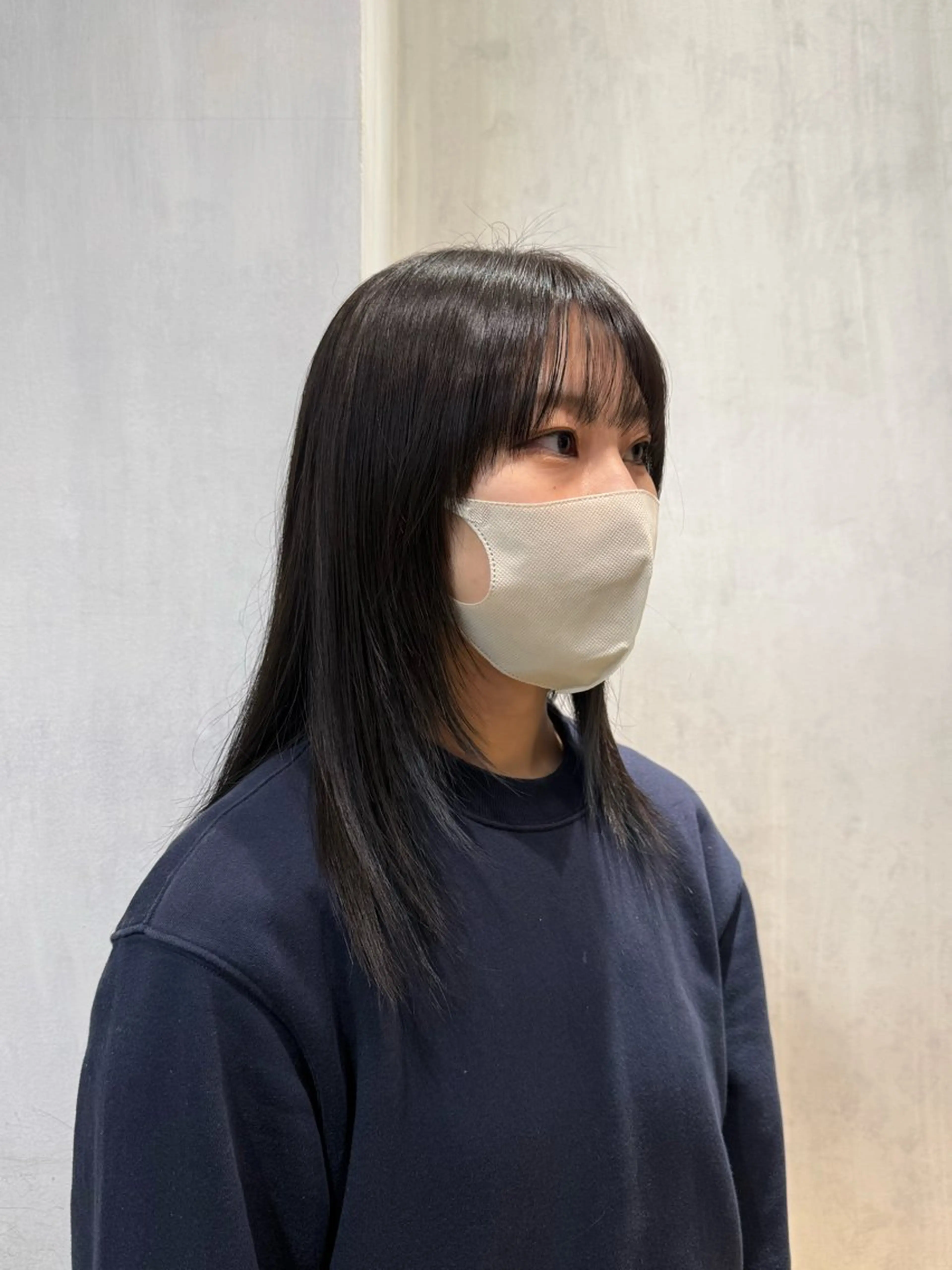 ロング レイヤーカット shuto/ ショートカット/本山のヘアスタイル