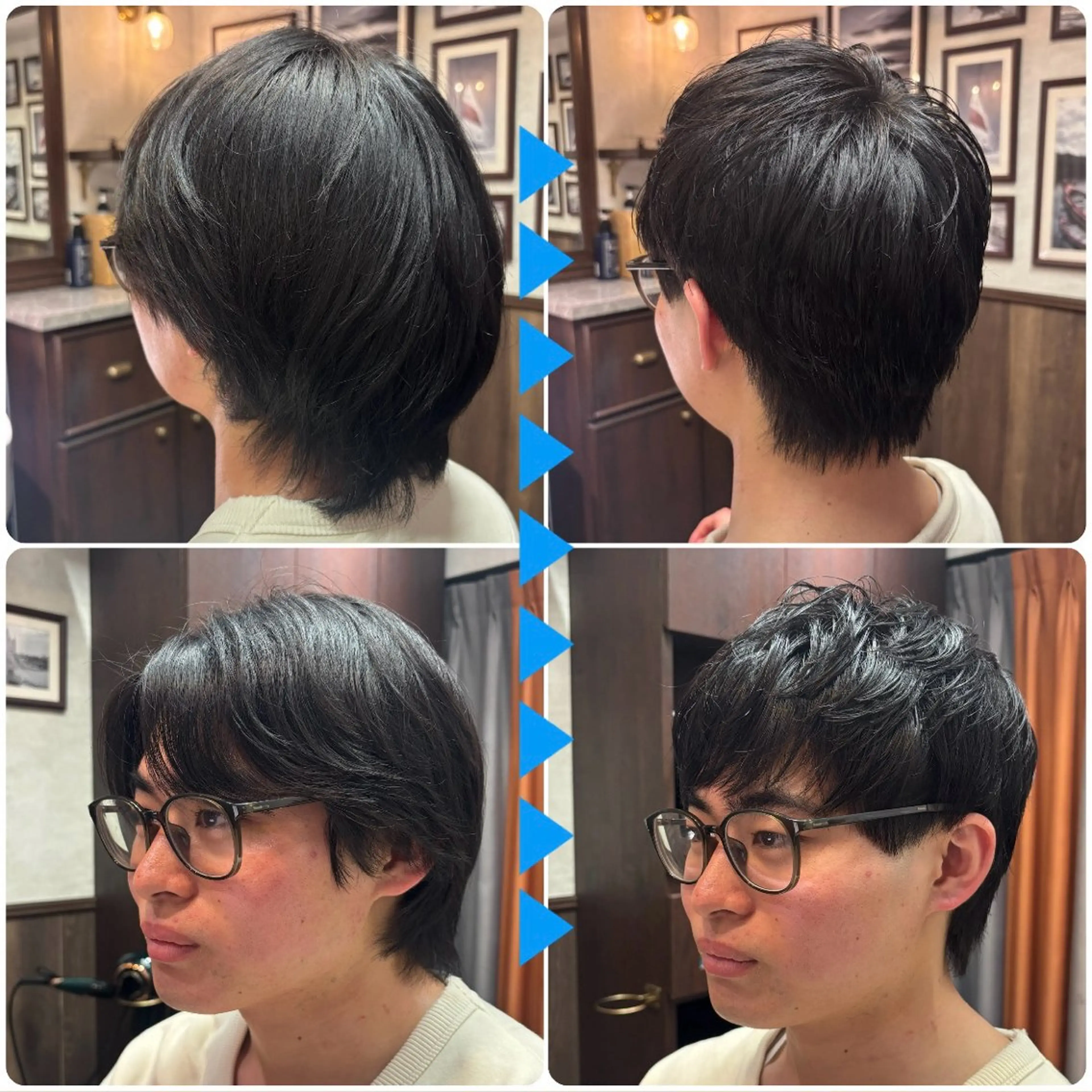ミディアム メンズ マッシュ LAVIE NEW STANDARD BARBER 両国店所属・池田 湧／IKEDA YUのヘアスタイル