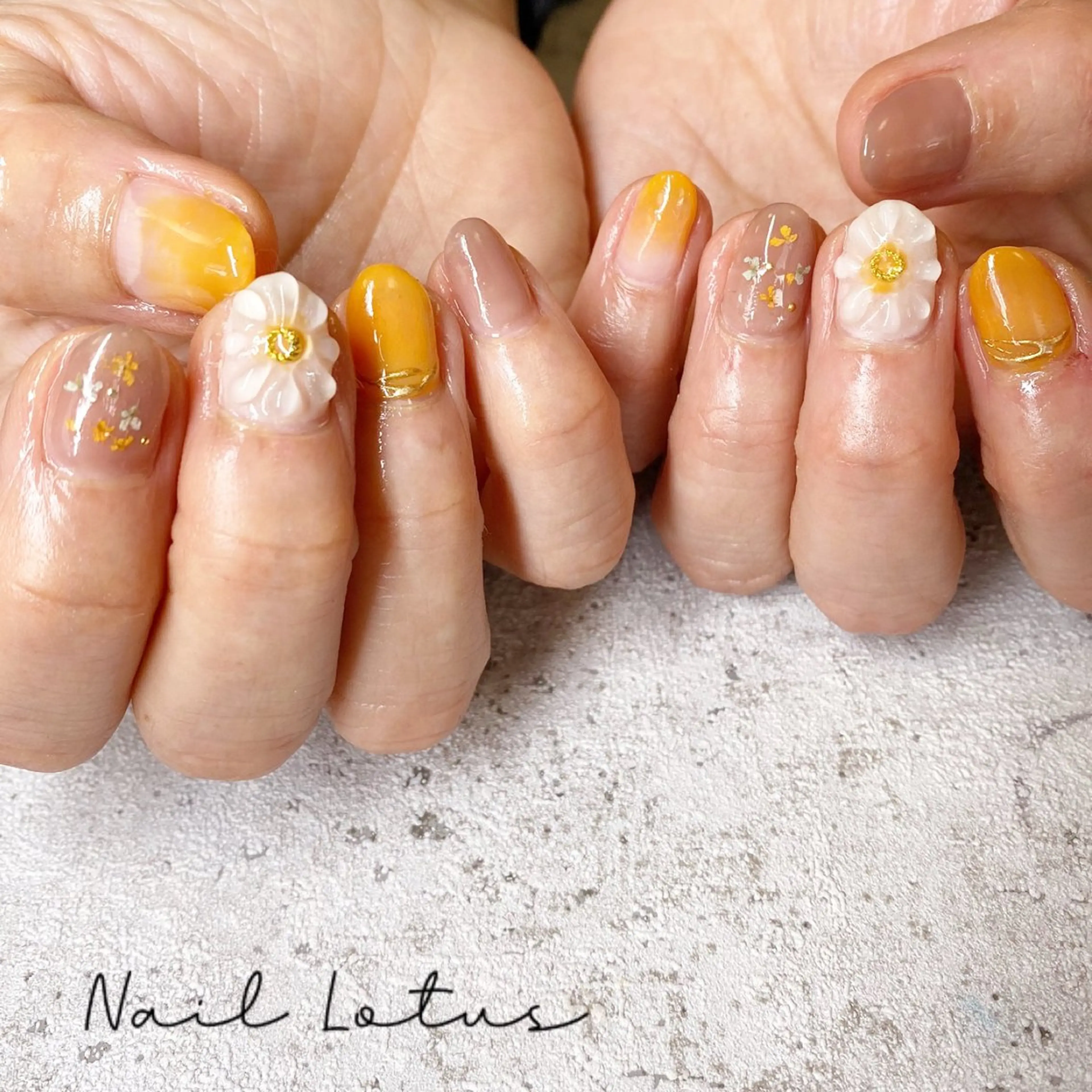 ネイル ハンドネイル ネイル＆脱毛 Lotus🌸のネイルデザイン
