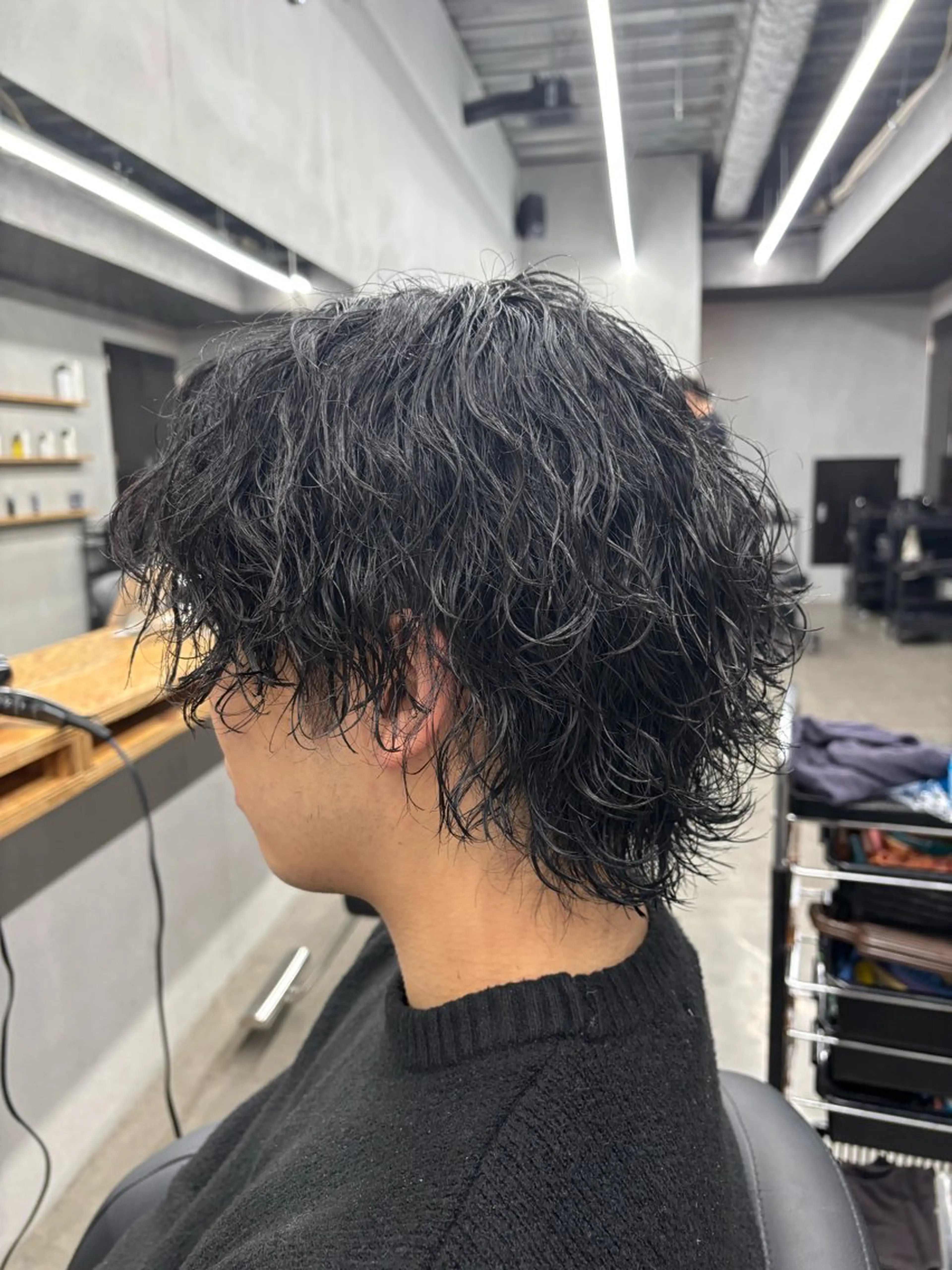ミディアム パーマ メンズ メンズ支持率NO.1 マサキのヘアスタイル