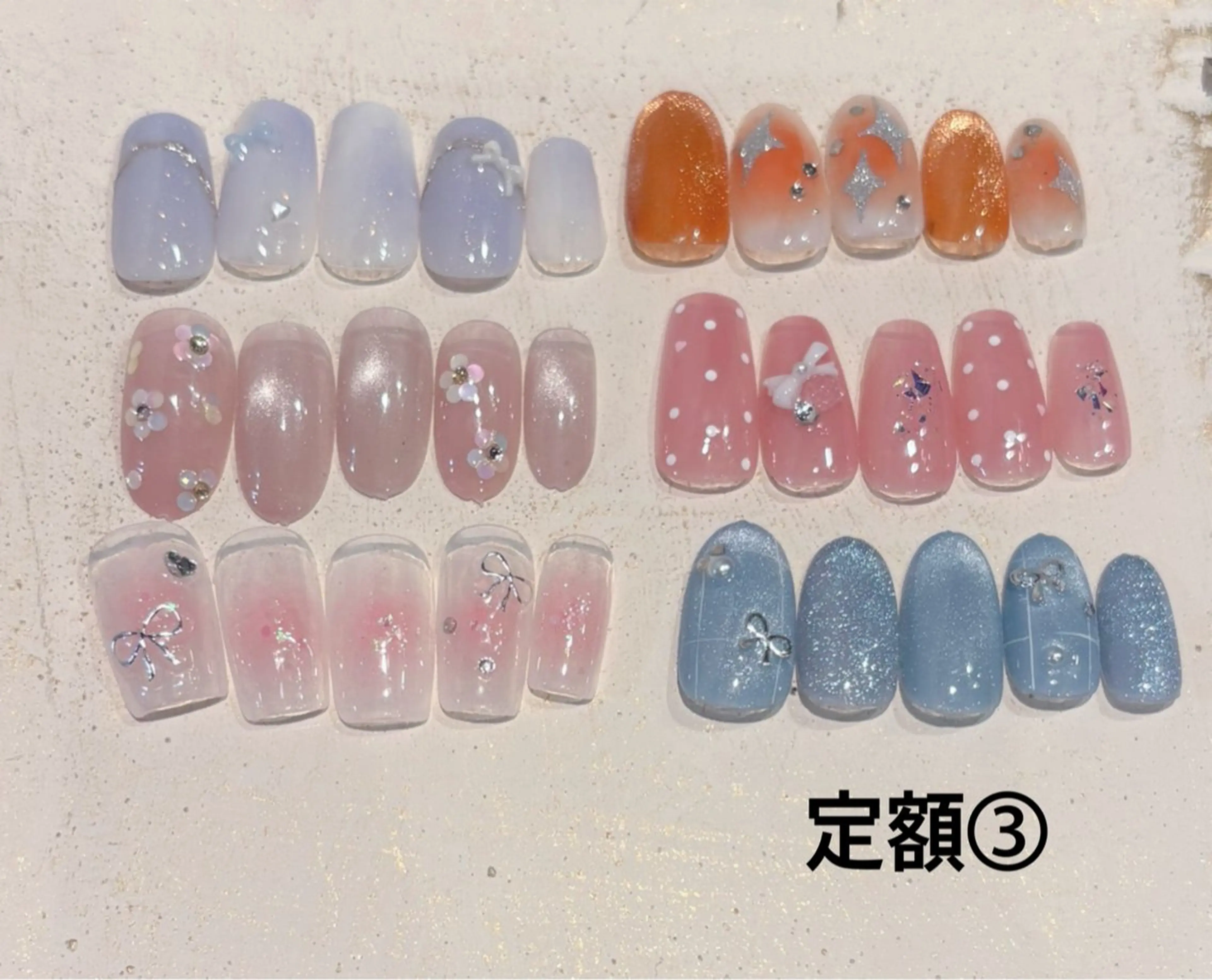 💅定額デザイン③(オフ500円)の写真