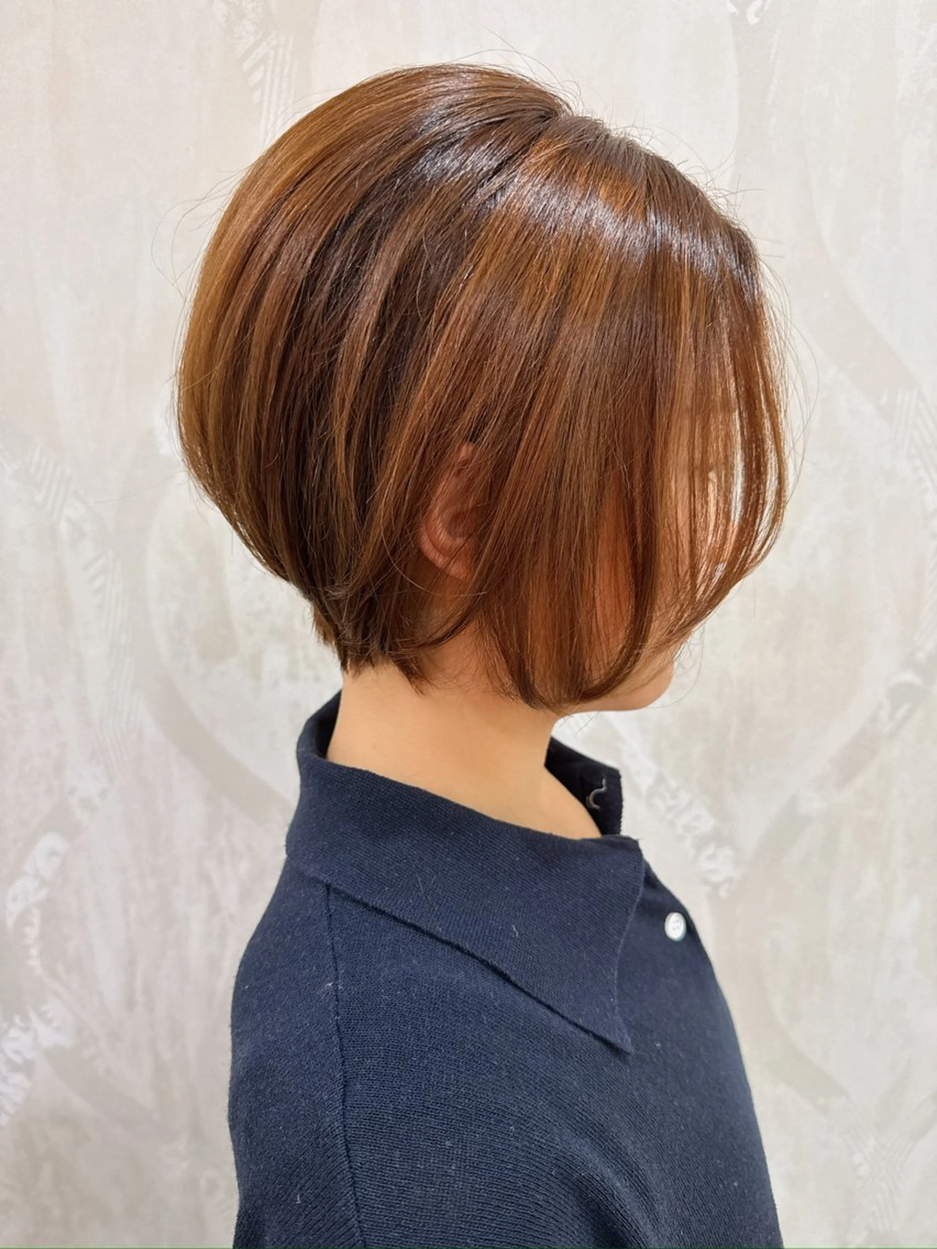 ショート カラー くびれヘア ショートヘア 原田 健斗のヘアスタイル