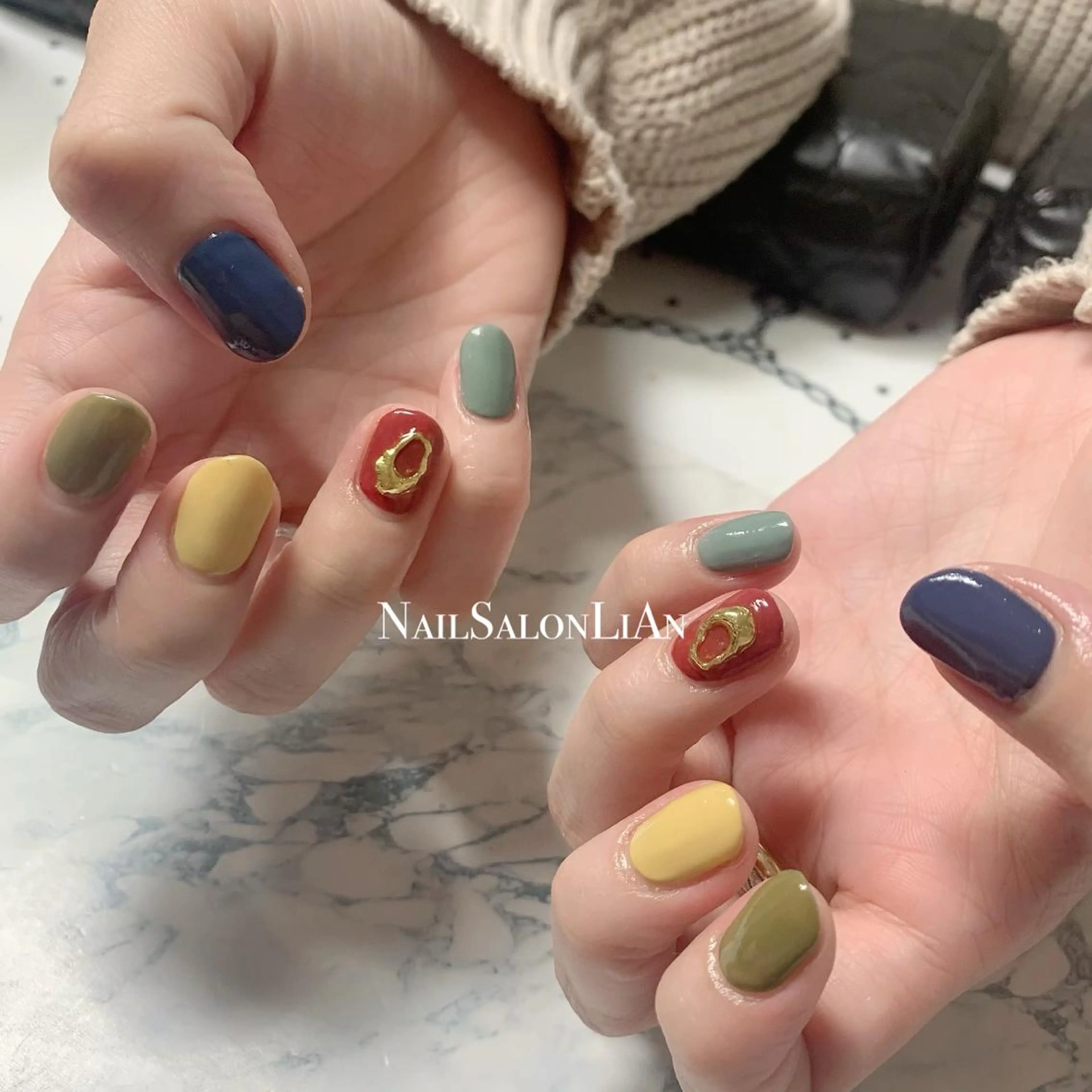 ネイル ハンドネイル NailSalon LiAnのネイルデザイン
