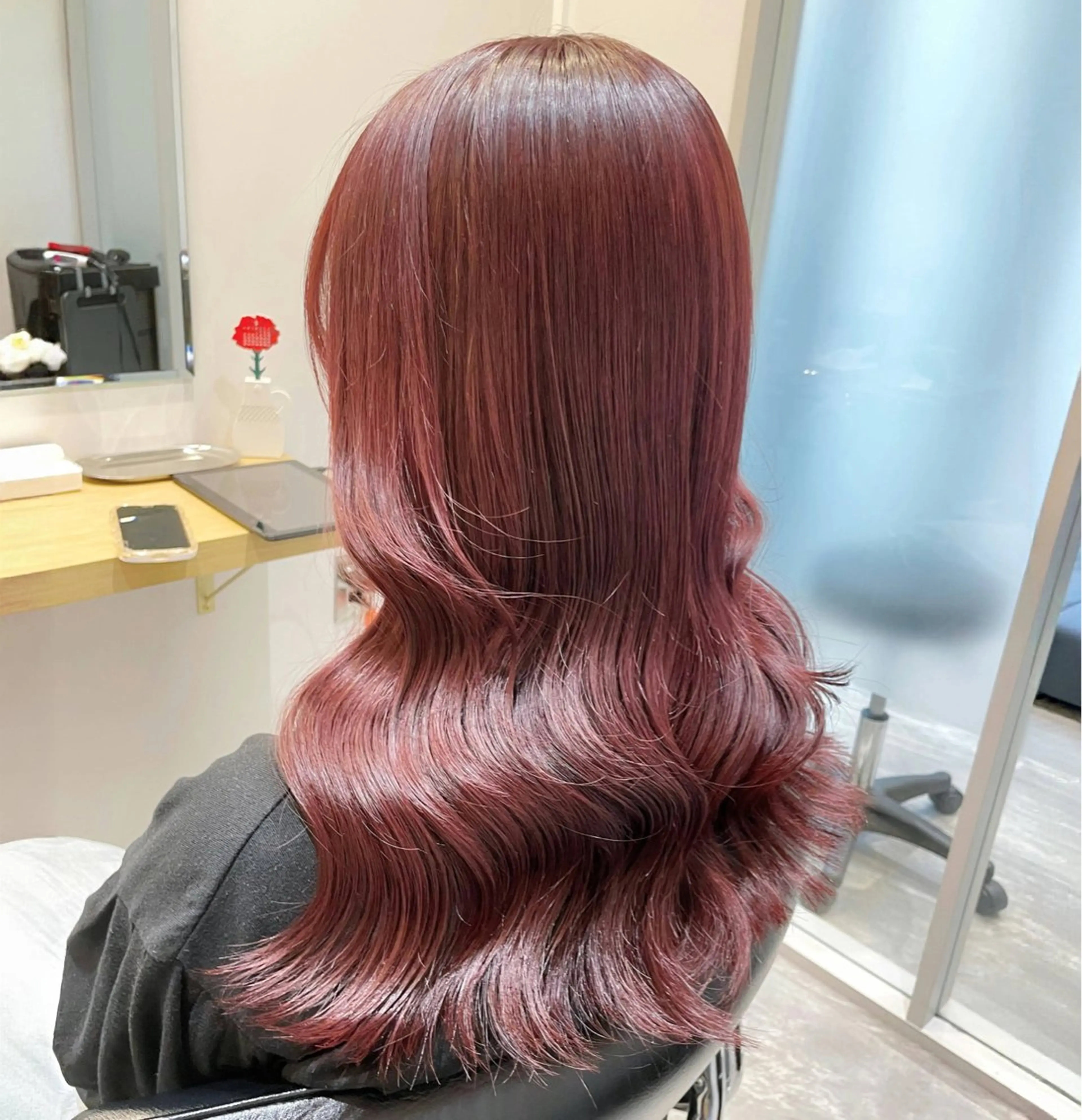 ロング カラー Jr.stylist 彩乃のヘアスタイル