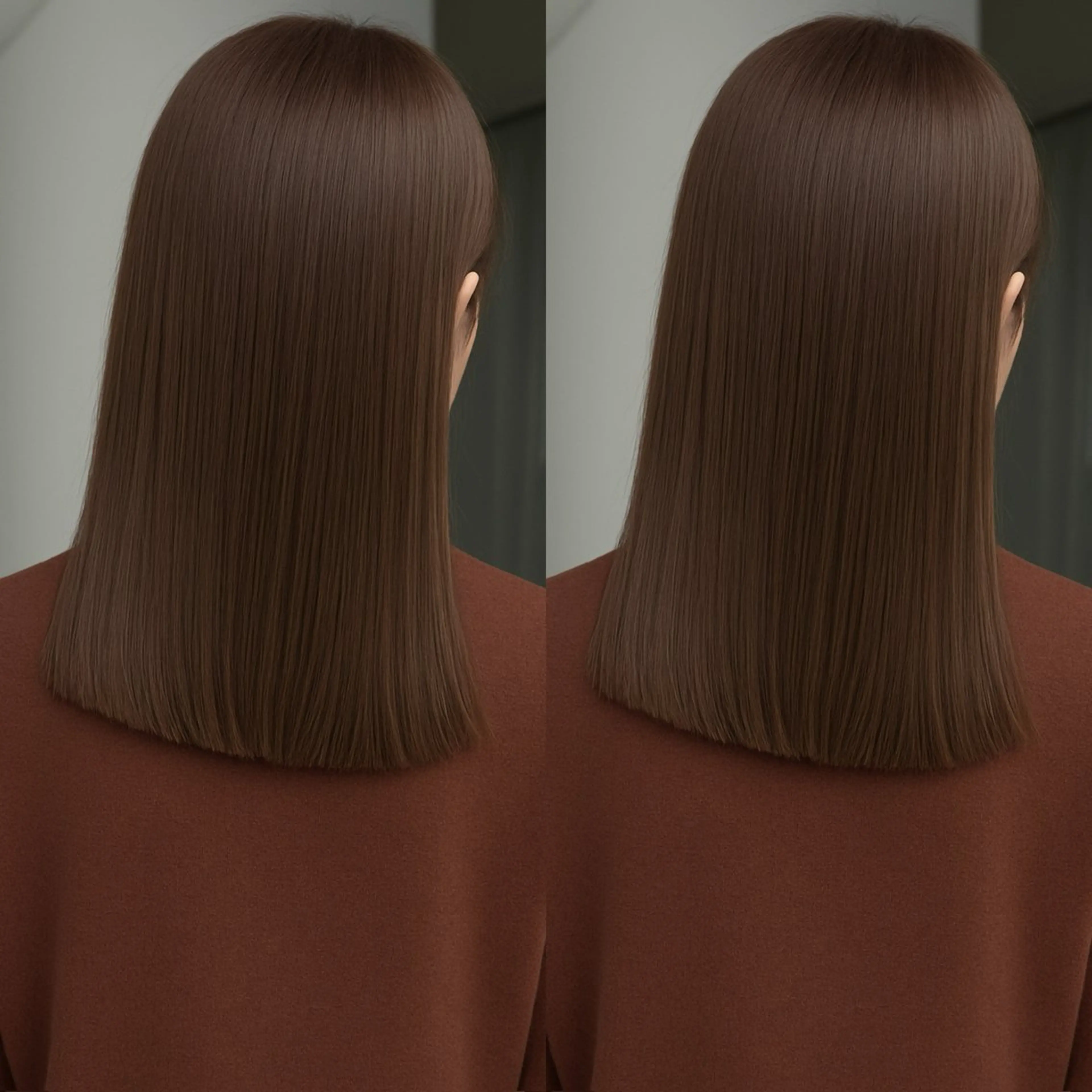 ミディアム カラー 切りっぱなしボブ ベージュカラー ブリーチ ダブルカラー グレージュ カット ヘアカラー トリートメント 小顔矯正/レイヤー 透明感カラー✨生真のヘアスタイル