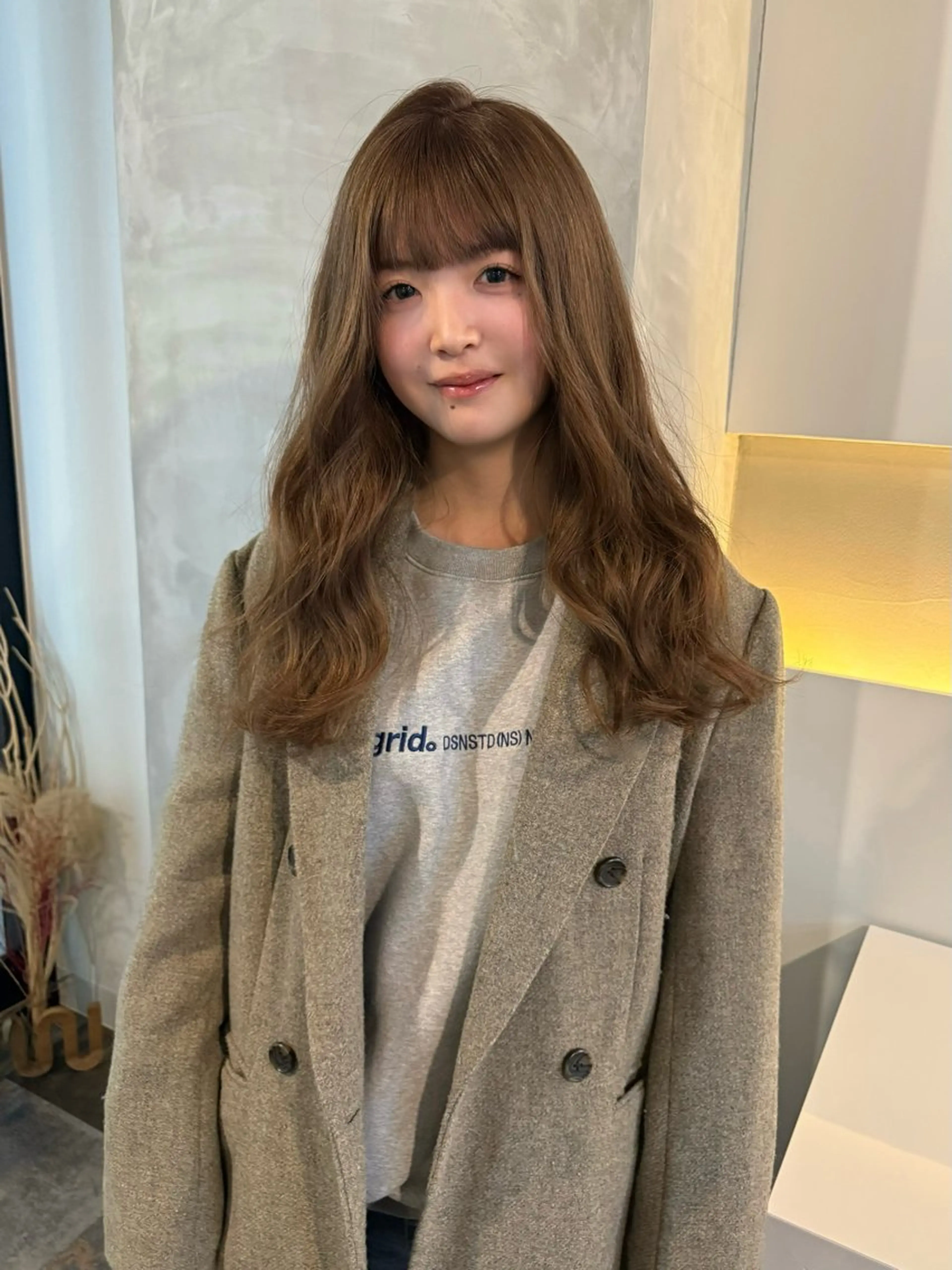 ロング カラー ベージュカラー funo. ／透明感カラーのヘアスタイル
