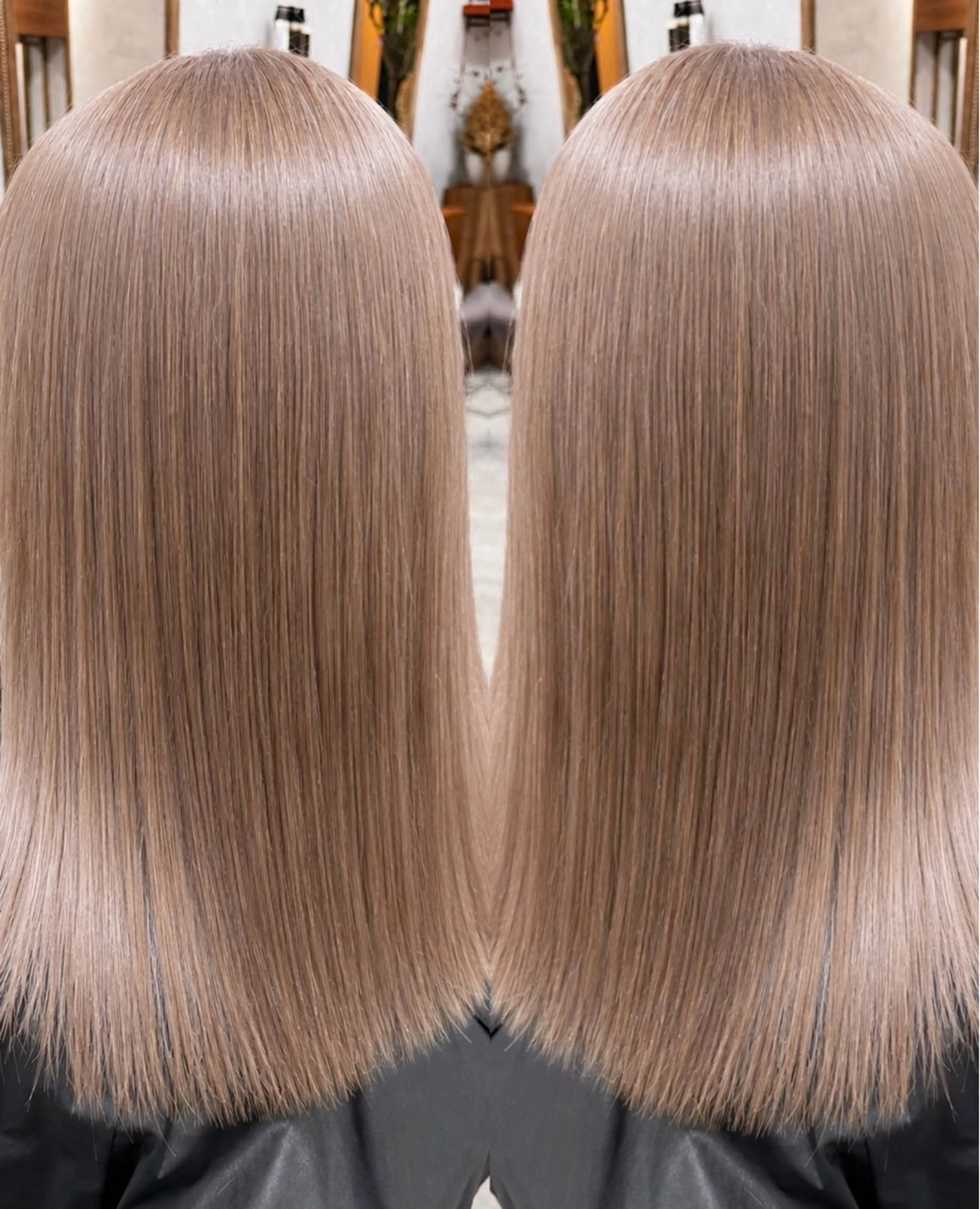 ロング カラー ブリーチ ヘアカラー C'LD Hair トモヤのヘアスタイル