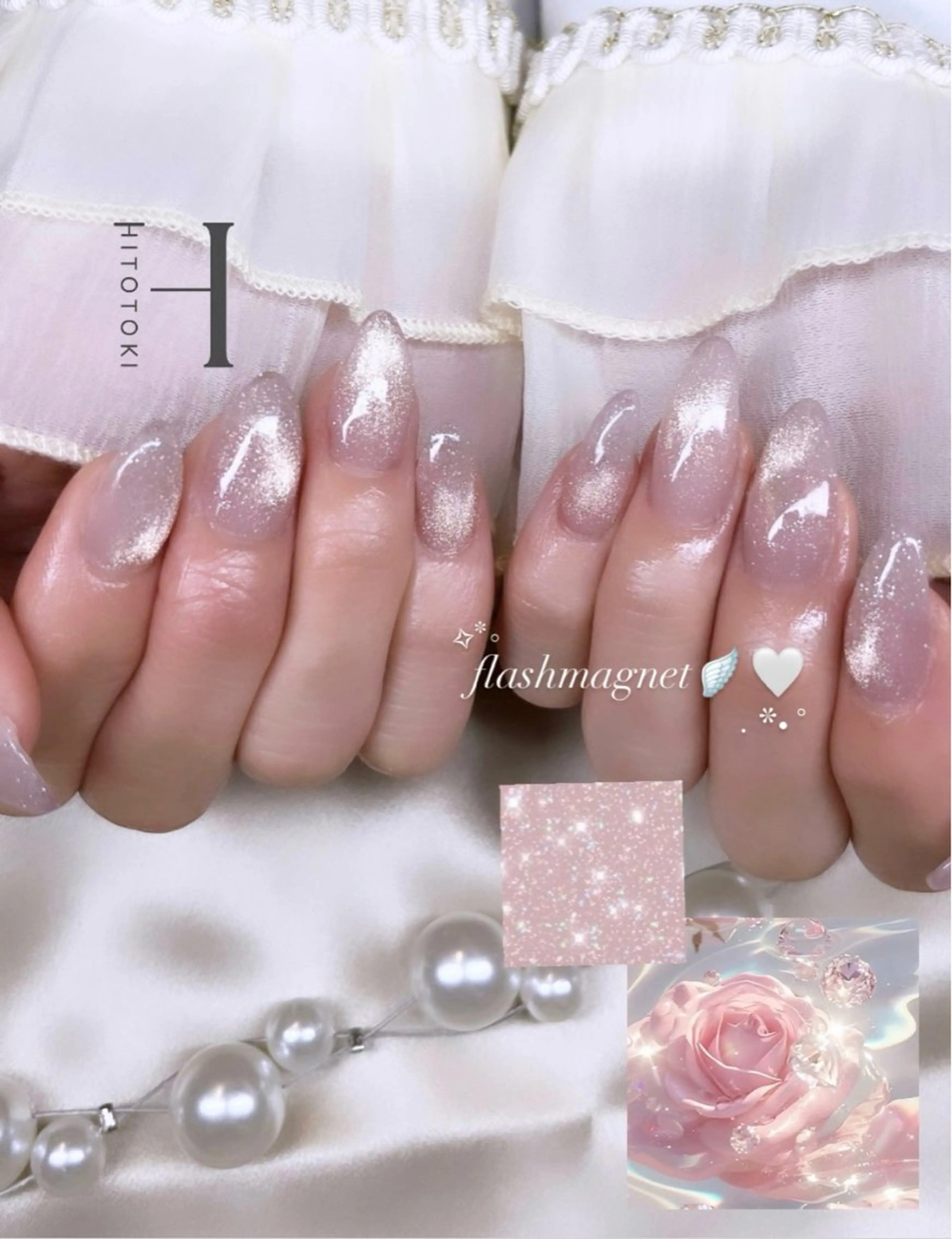 マグネットorフラッシュワンカラー🎀(オフ込み)の写真