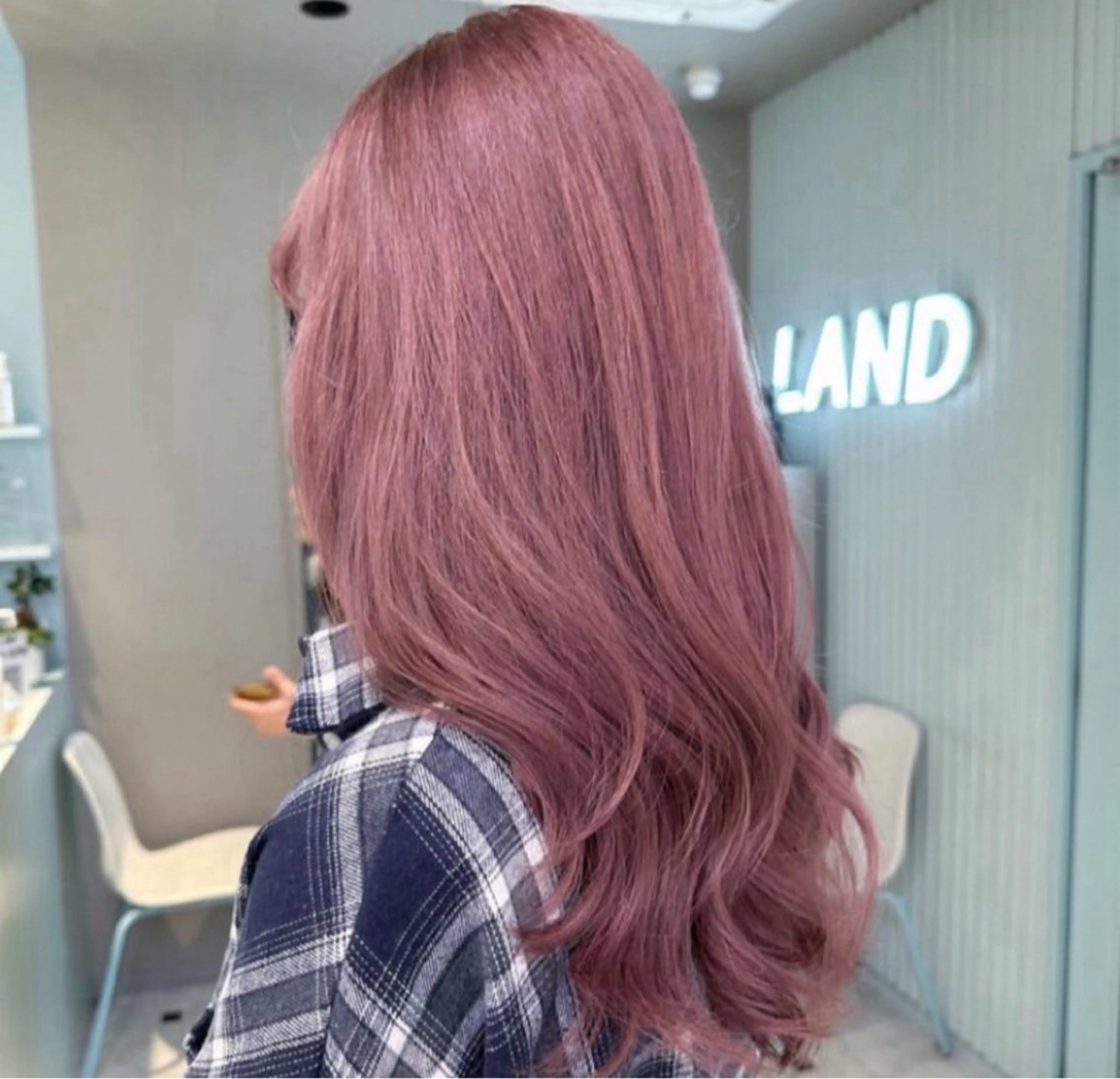 ロング カラー ヘアカラー トリートメント 🎀愛されピンク ラベンダー💜ゆいのヘアスタイル