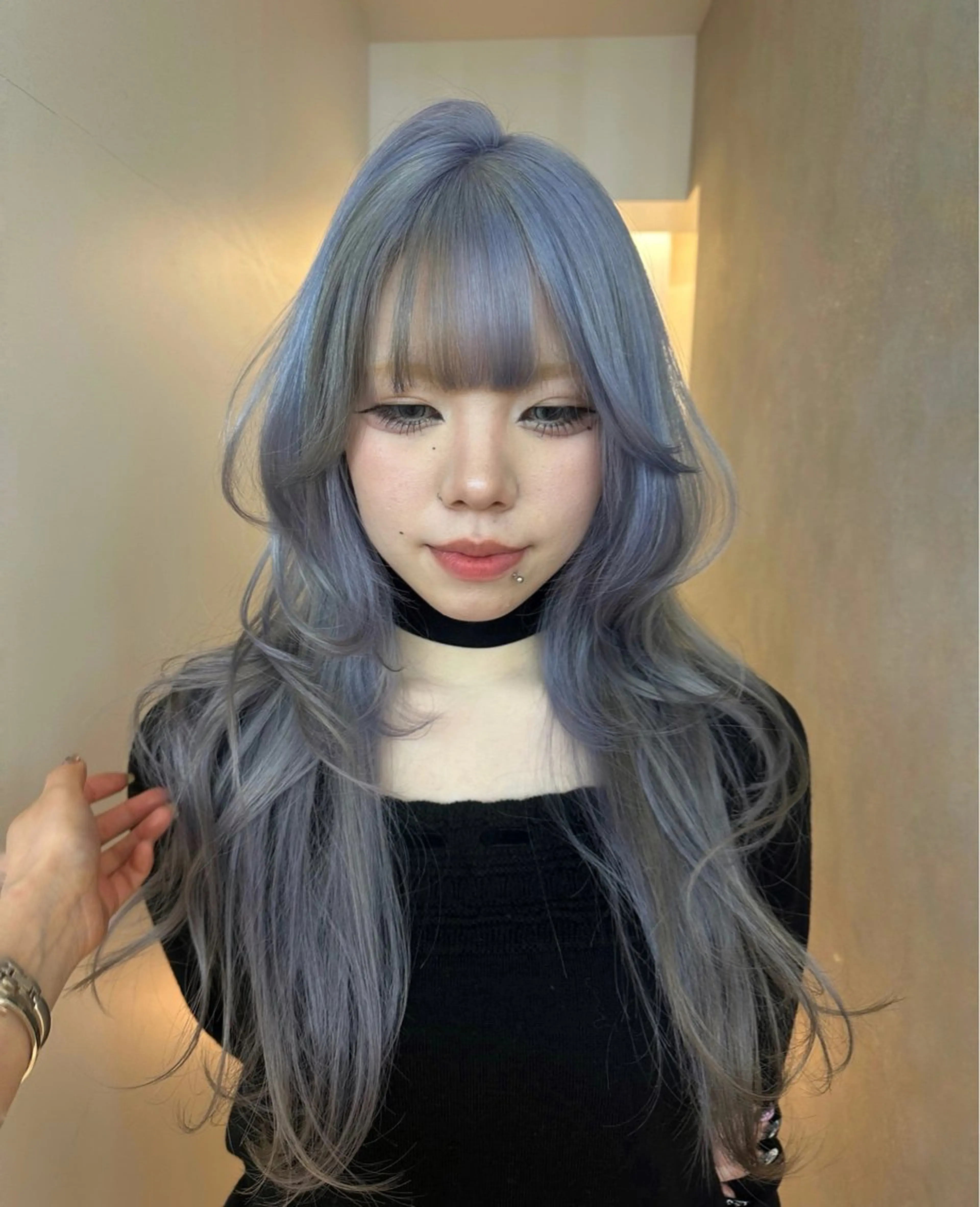 カラー ヘアカラー ハイトーン特化 pepe🎀のヘアスタイル