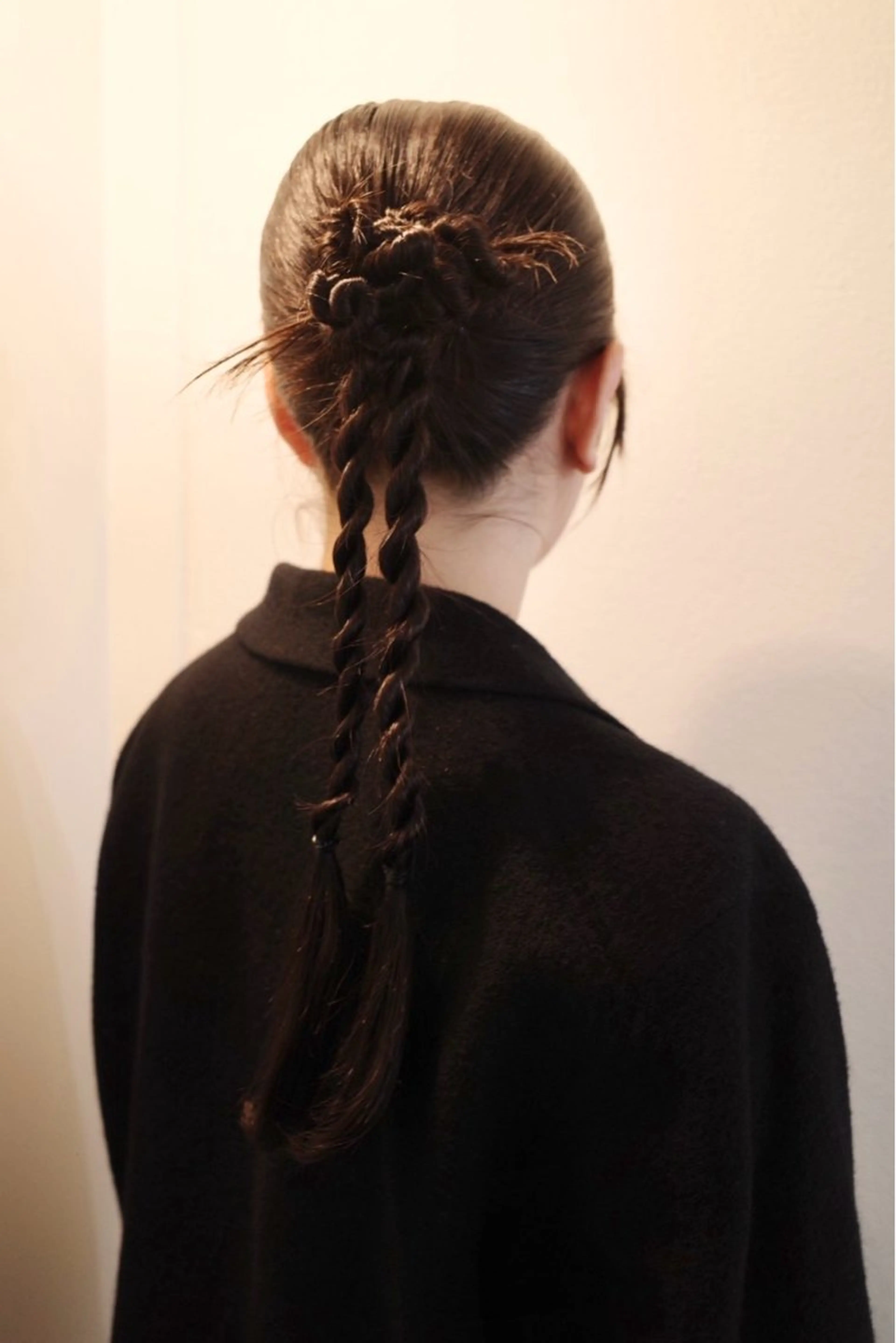 ロング ヘアセット 小長谷 夕菜のヘアスタイル