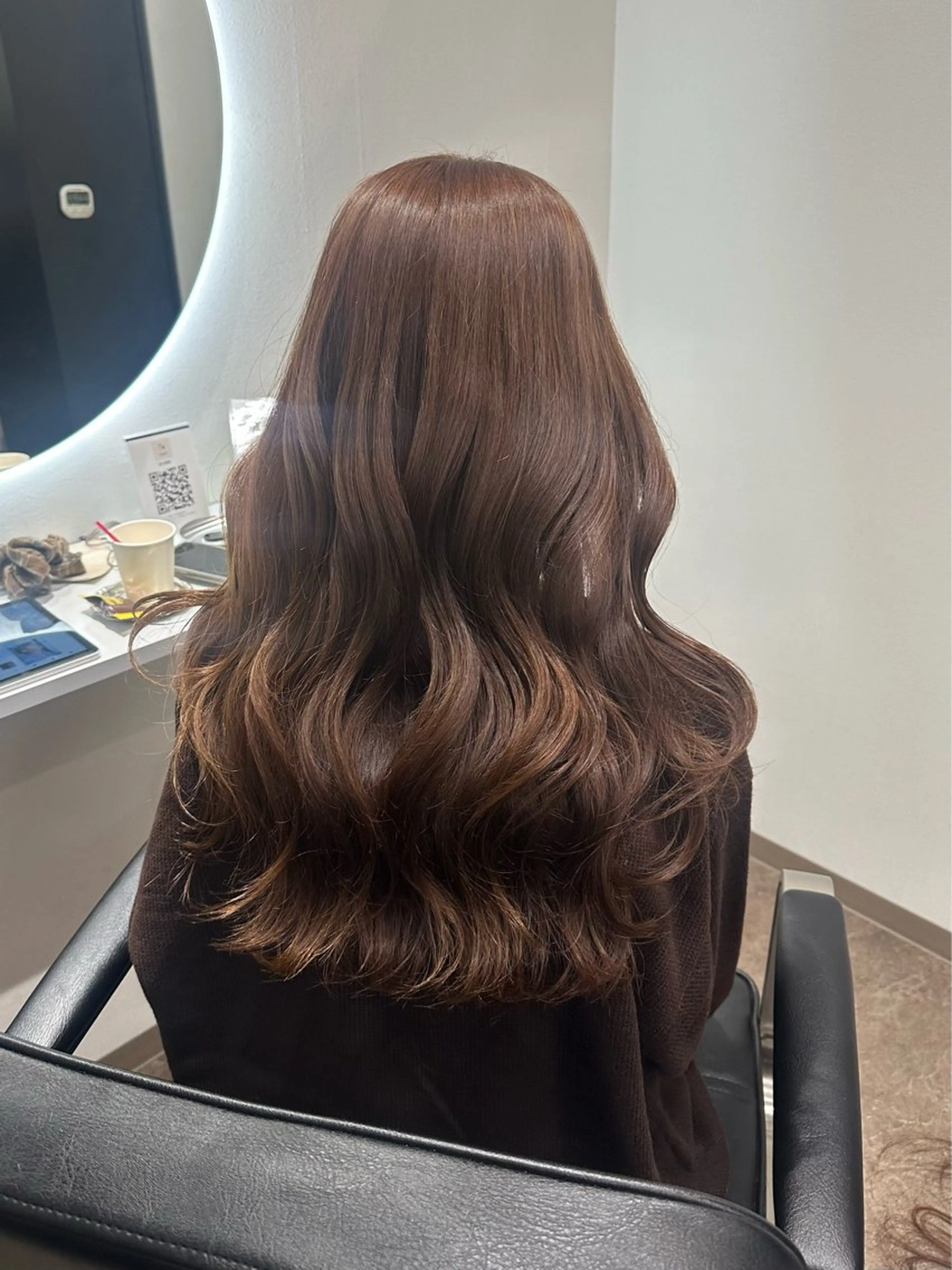 ロング ヘアカラー 当日限定 クーポン◎井口朝香のヘアスタイル