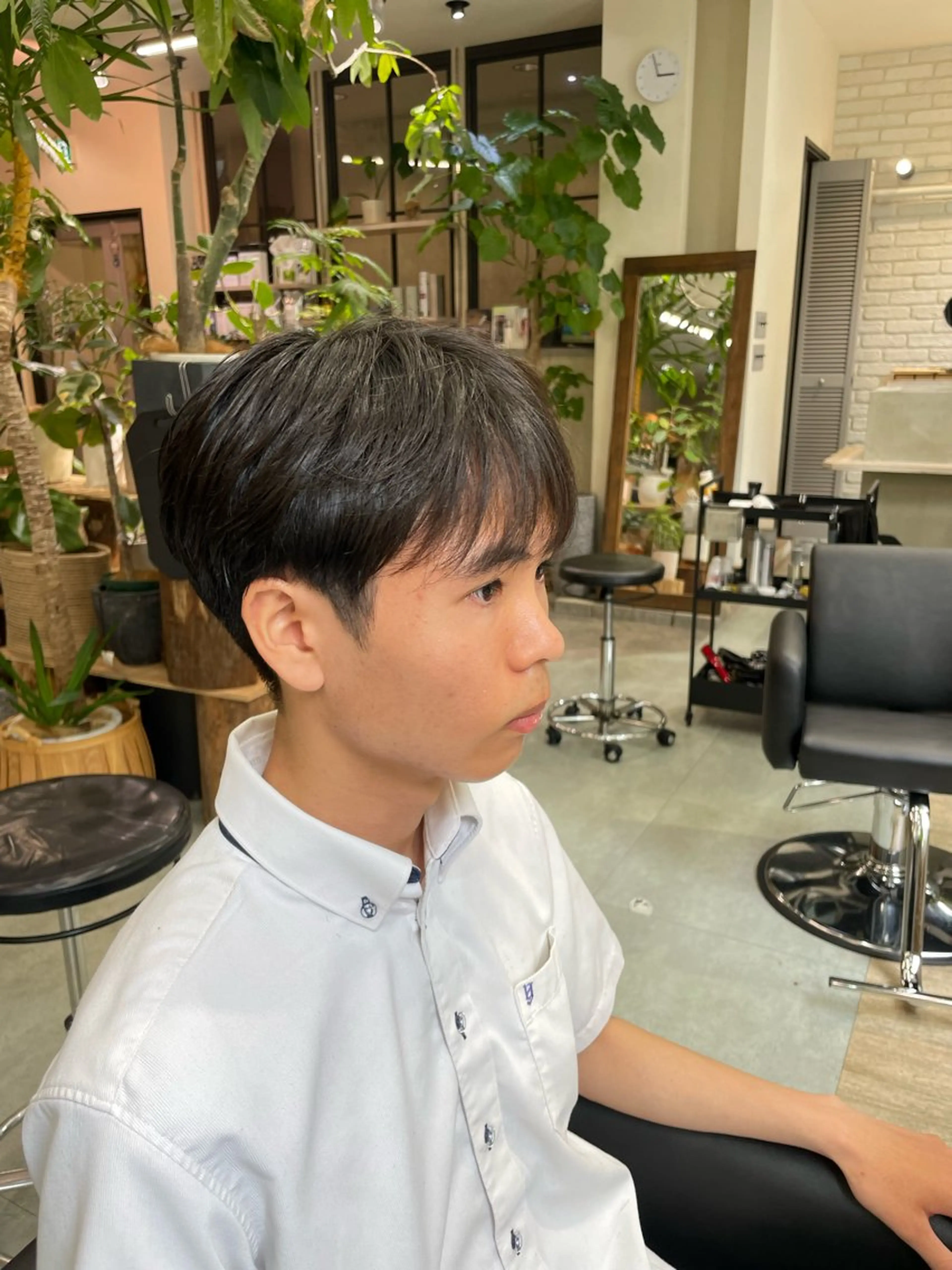 パーマ メンズ マッシュ the path Seiyaのヘアスタイル