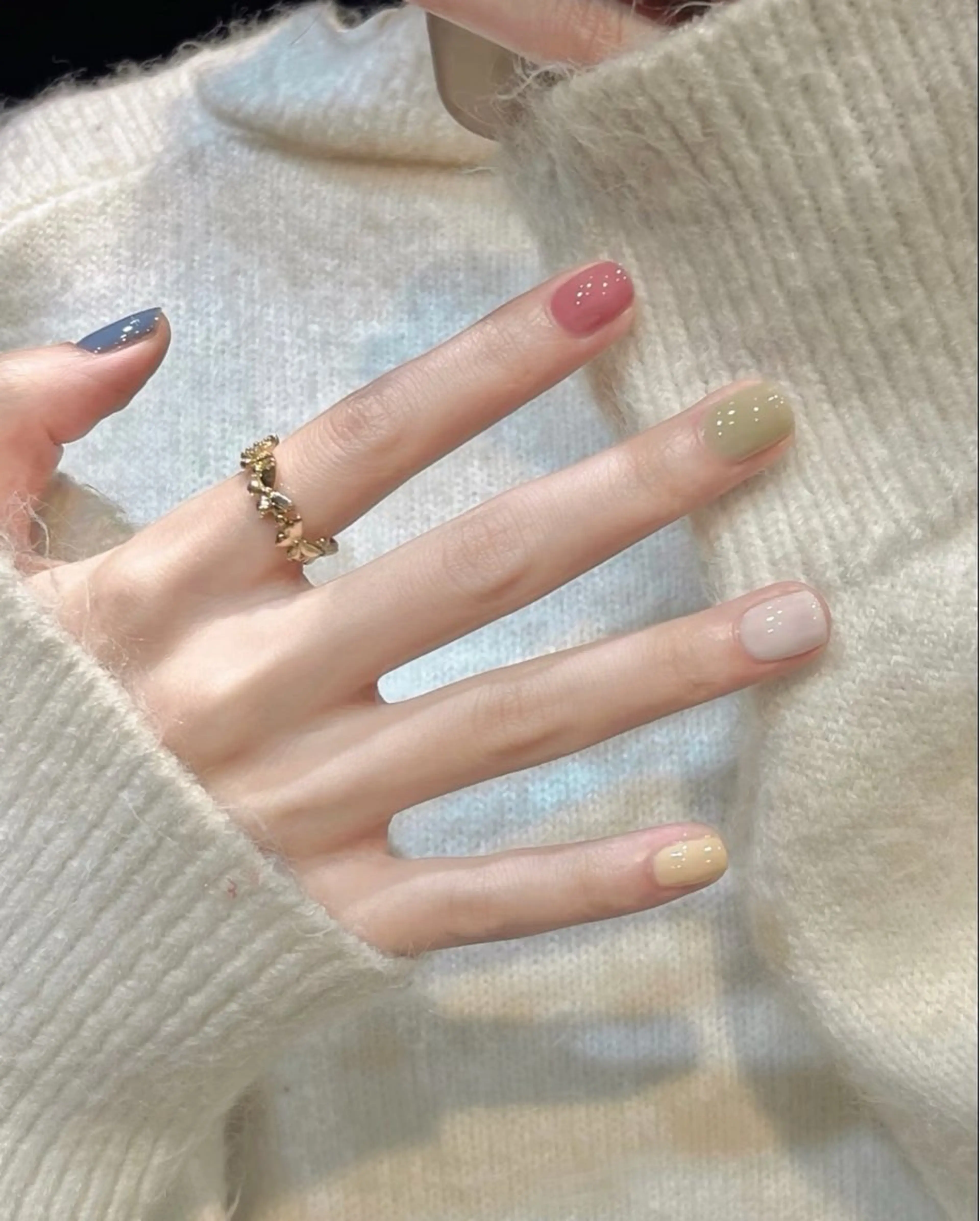 ショート haru♡ anova nailのネイルデザイン