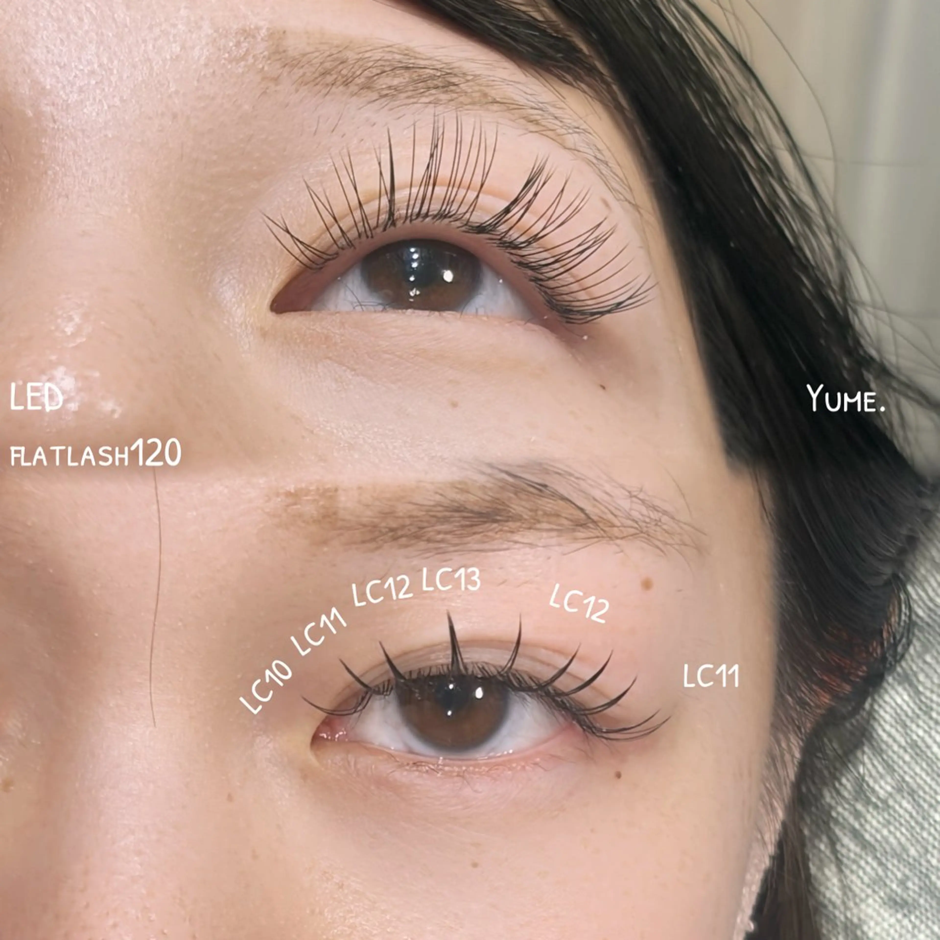 マツエク・マツパ マツエク 相川 優芽のマツエク・マツパデザイン