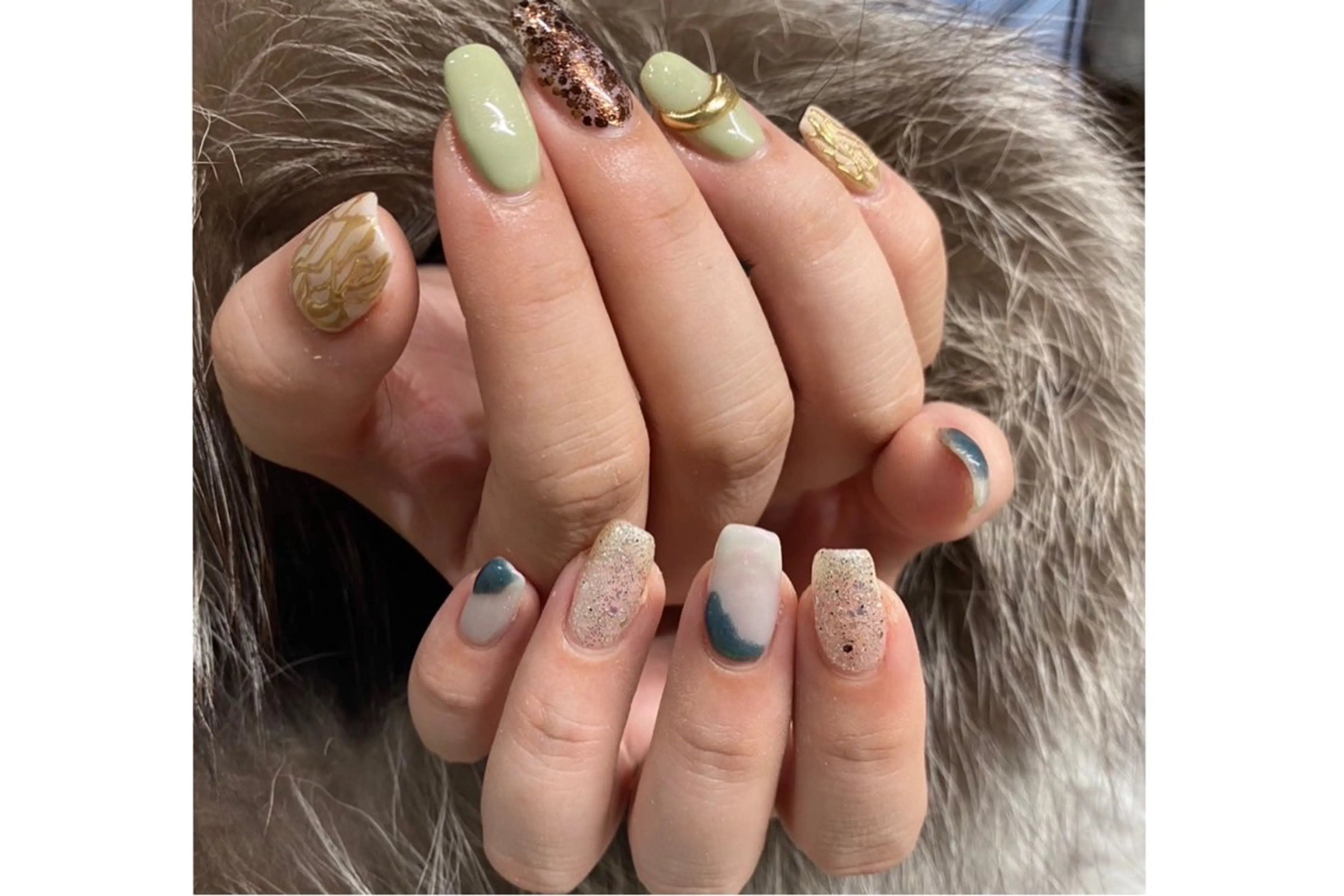 ネイル ハンドネイル NAIL Salon IP所属・長谷川 奈緒美のネイルデザイン