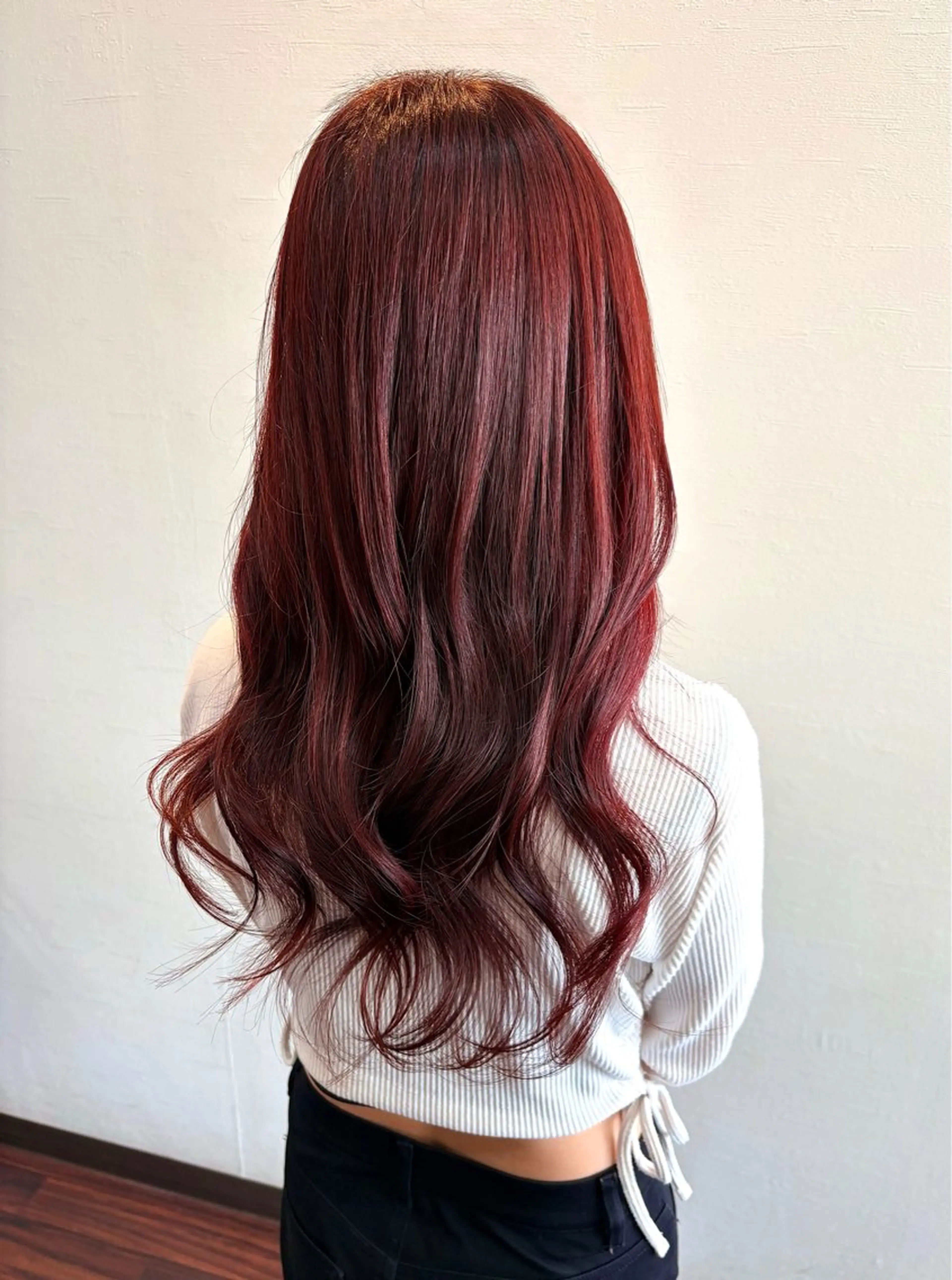 ロング カラー ヘアカラー トリートメント 𝘒𝘺𝘰𝘬𝘢 🌿‬のヘアスタイル