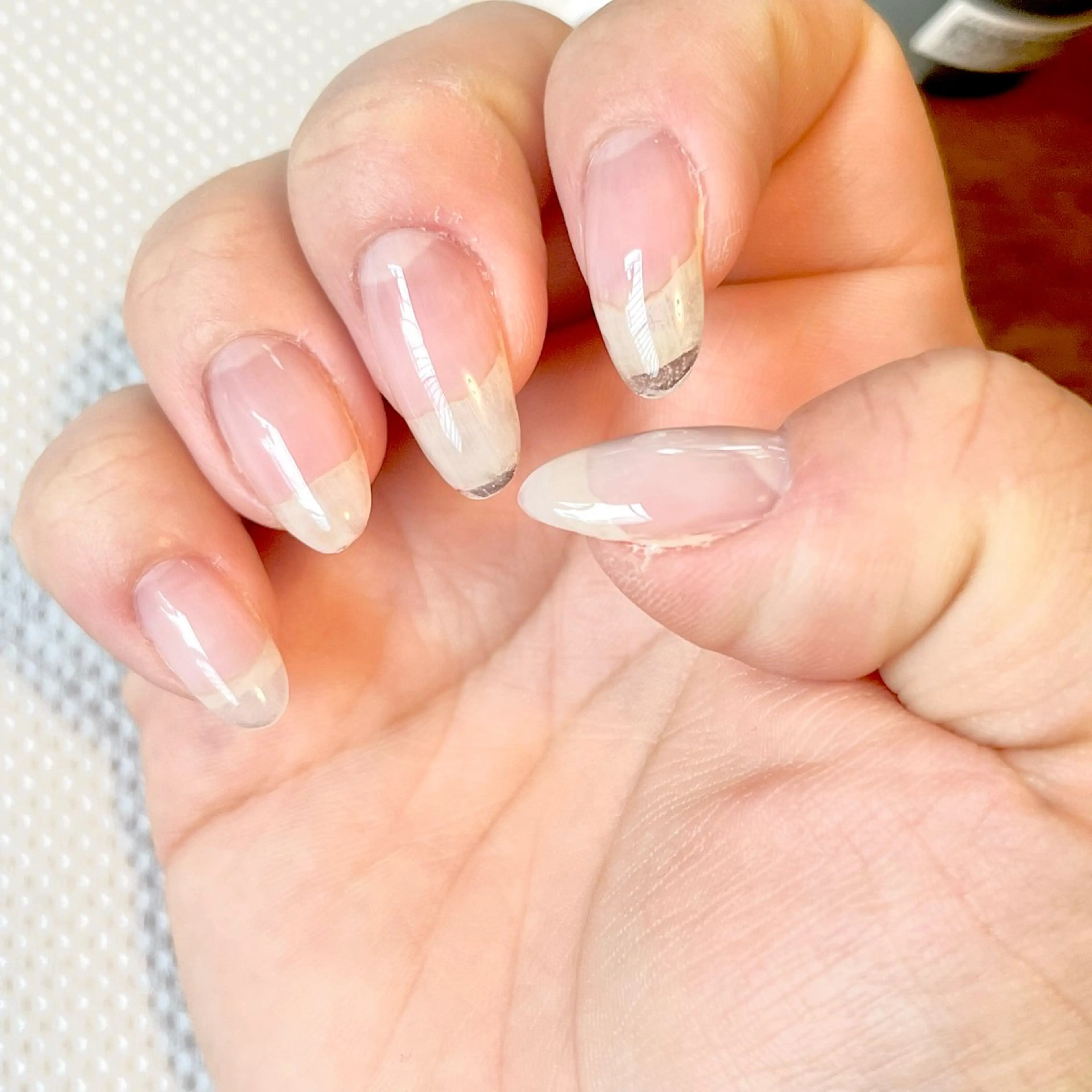 ネイル ❁miju nail 大人上品/自爪育成のネイルデザイン