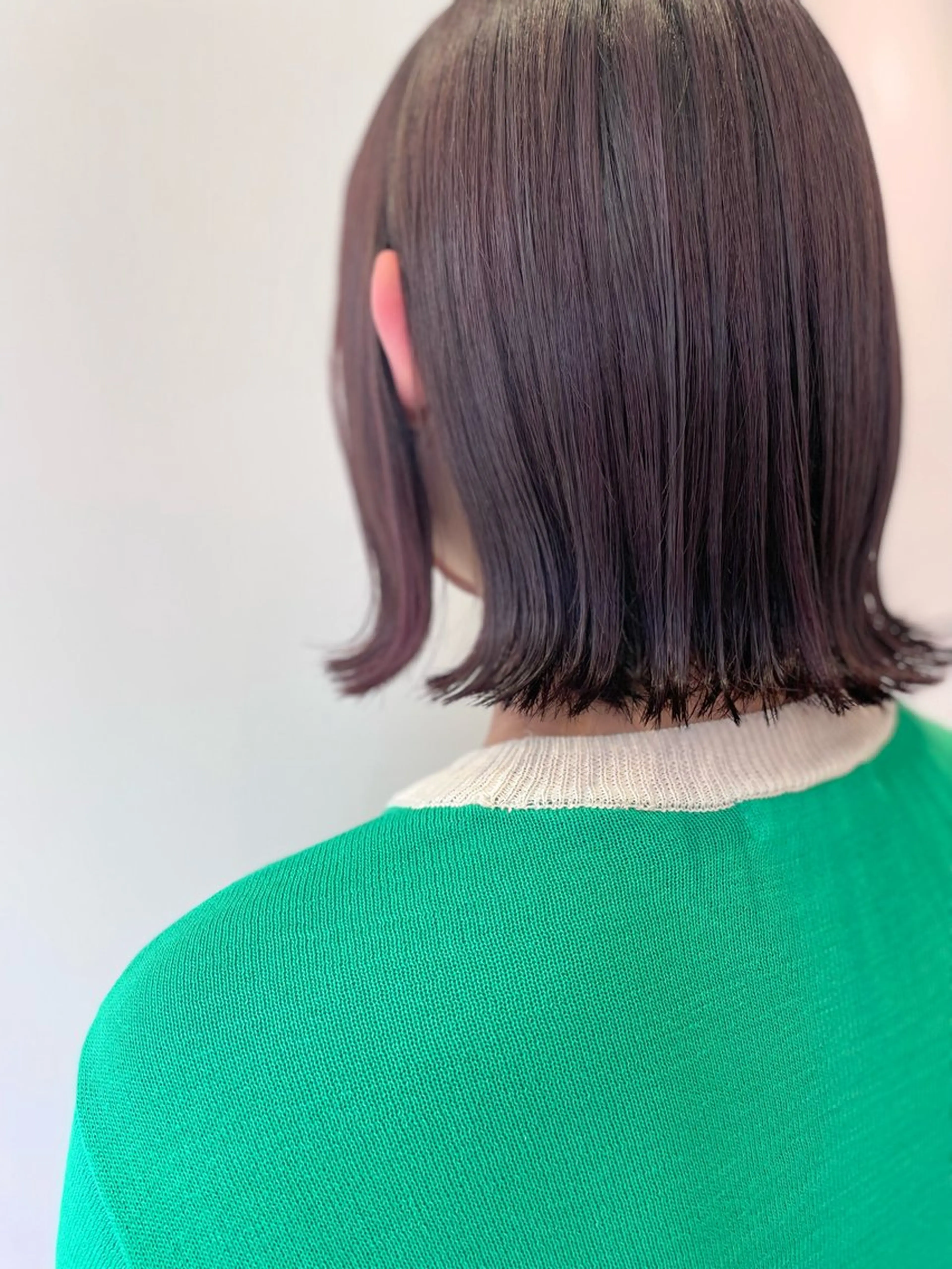 ショート カラー 佐々木 美帆のヘアスタイル