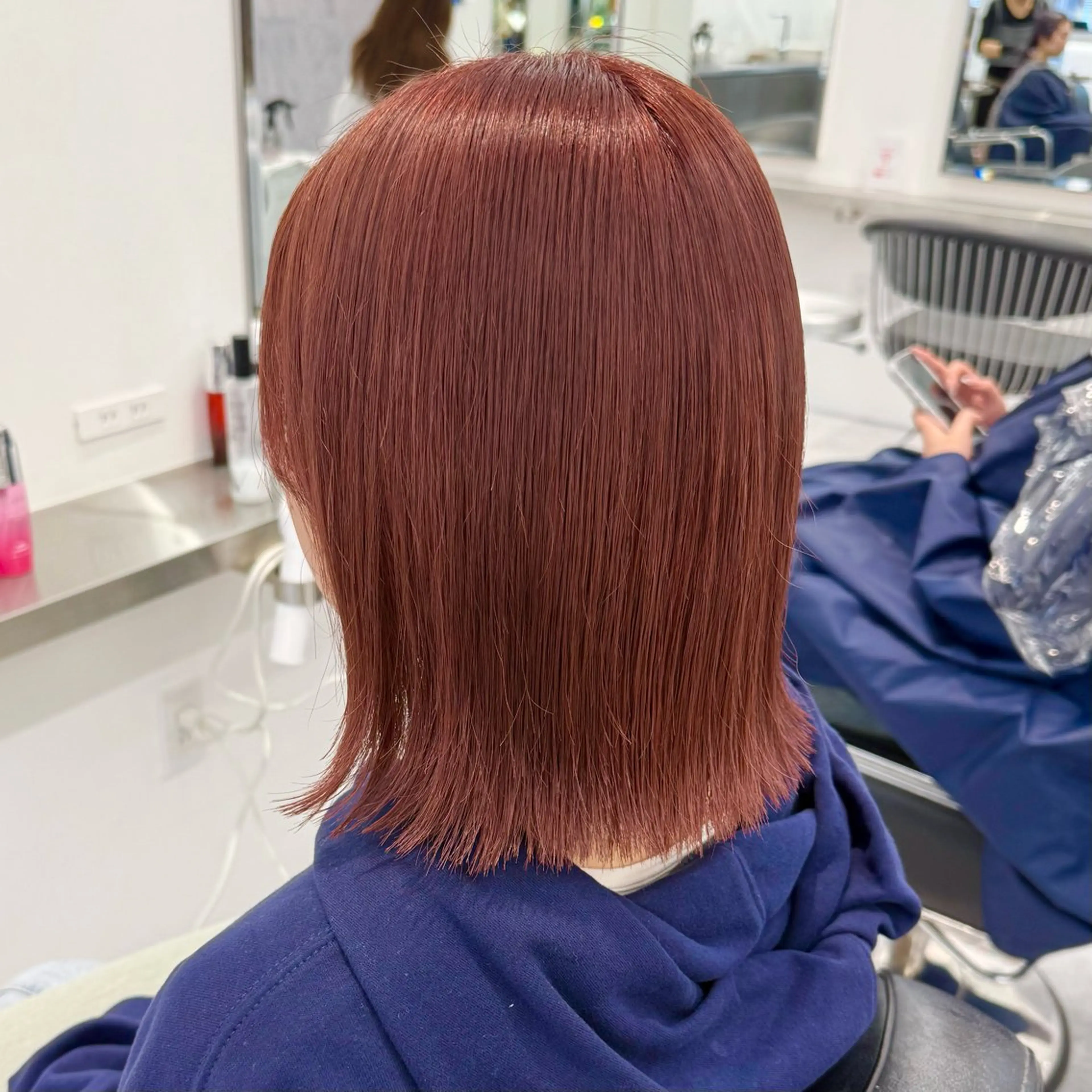 ミディアム カラー ヘアカラー ParveMix￤ 大賀さつき🍨🤍のヘアスタイル