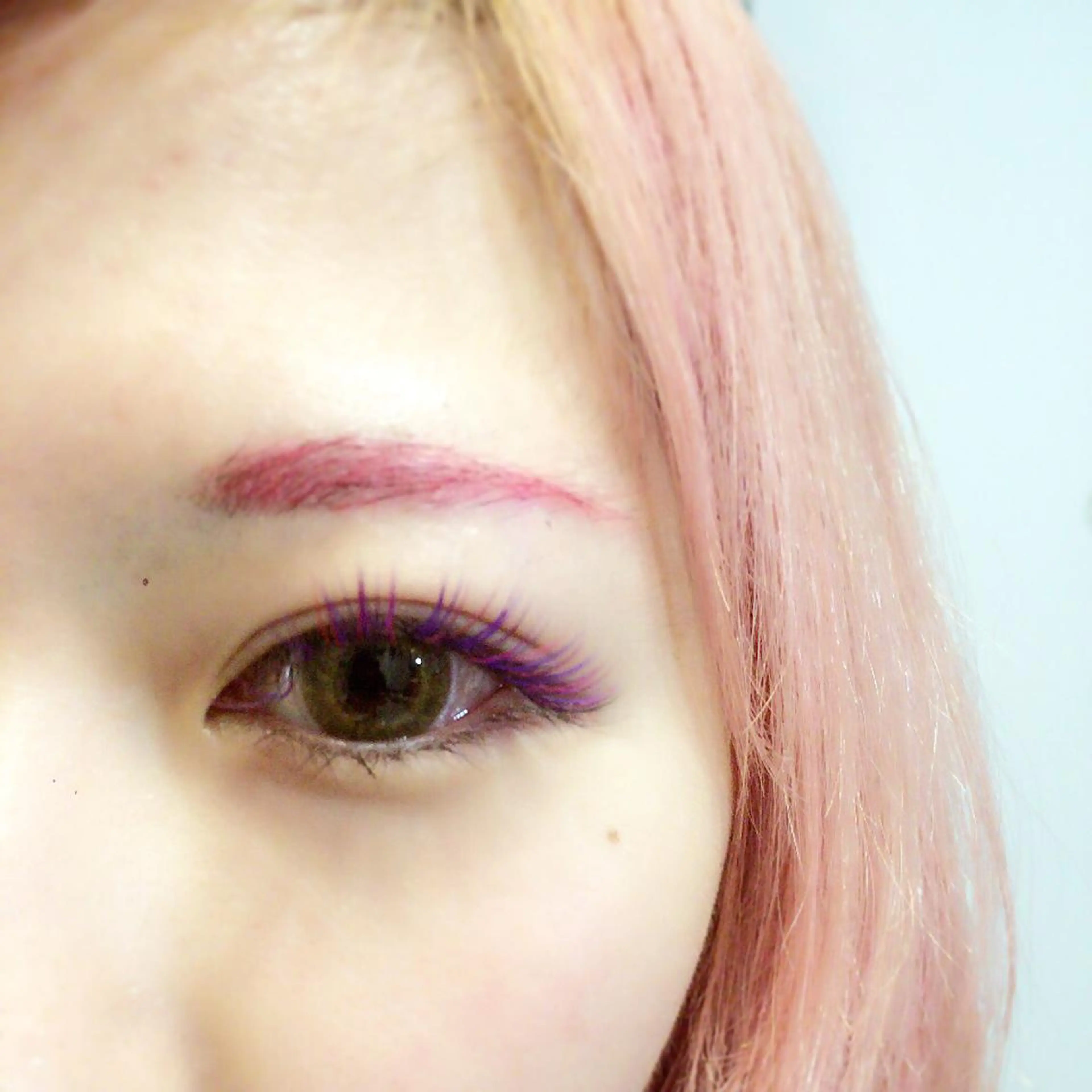 マツエク・マツパ カラーマツエク 青木 香怜のマツエク・マツパデザイン