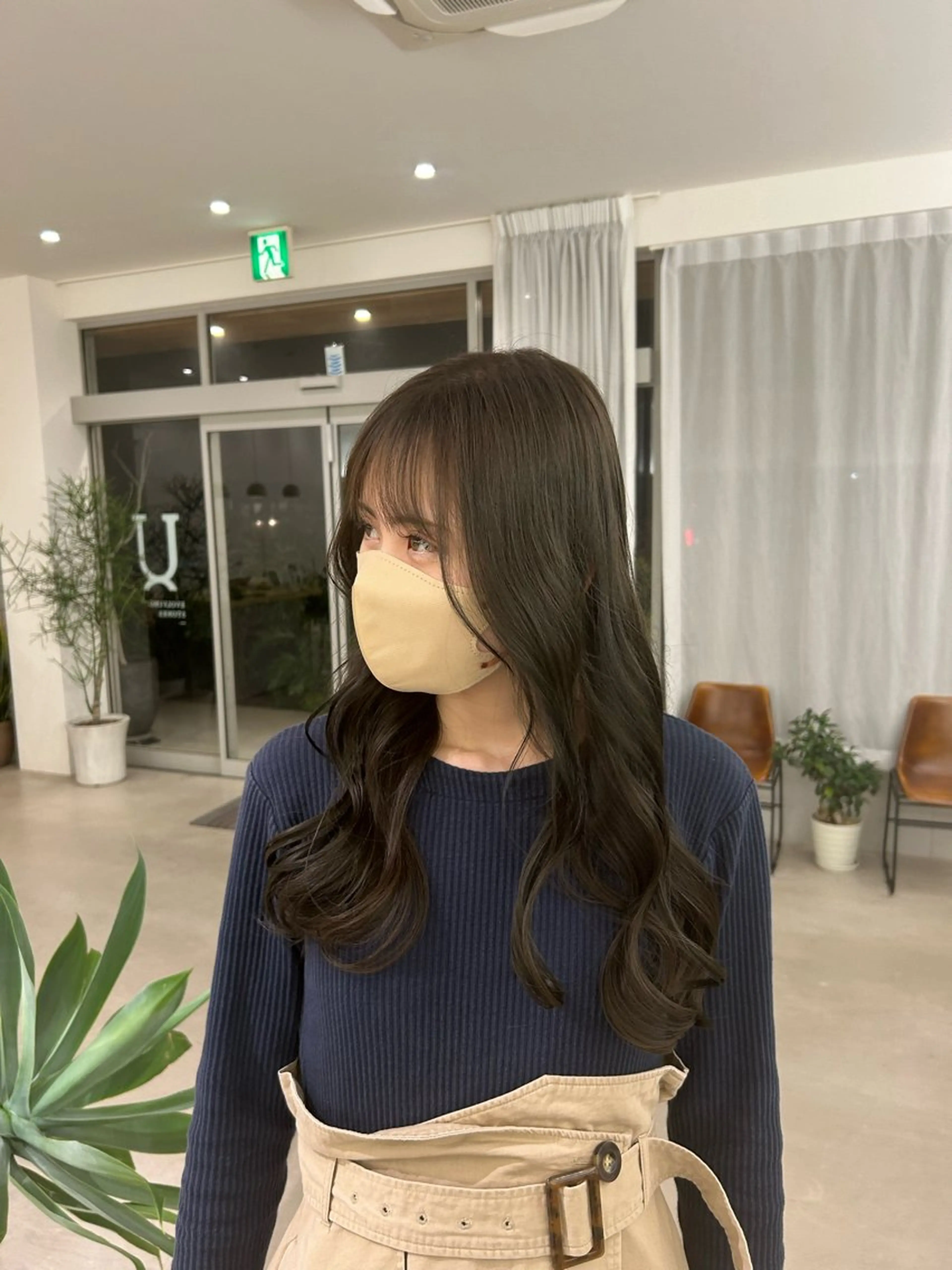 ロング カラー つくばUtooe's 石田桃花のヘアスタイル