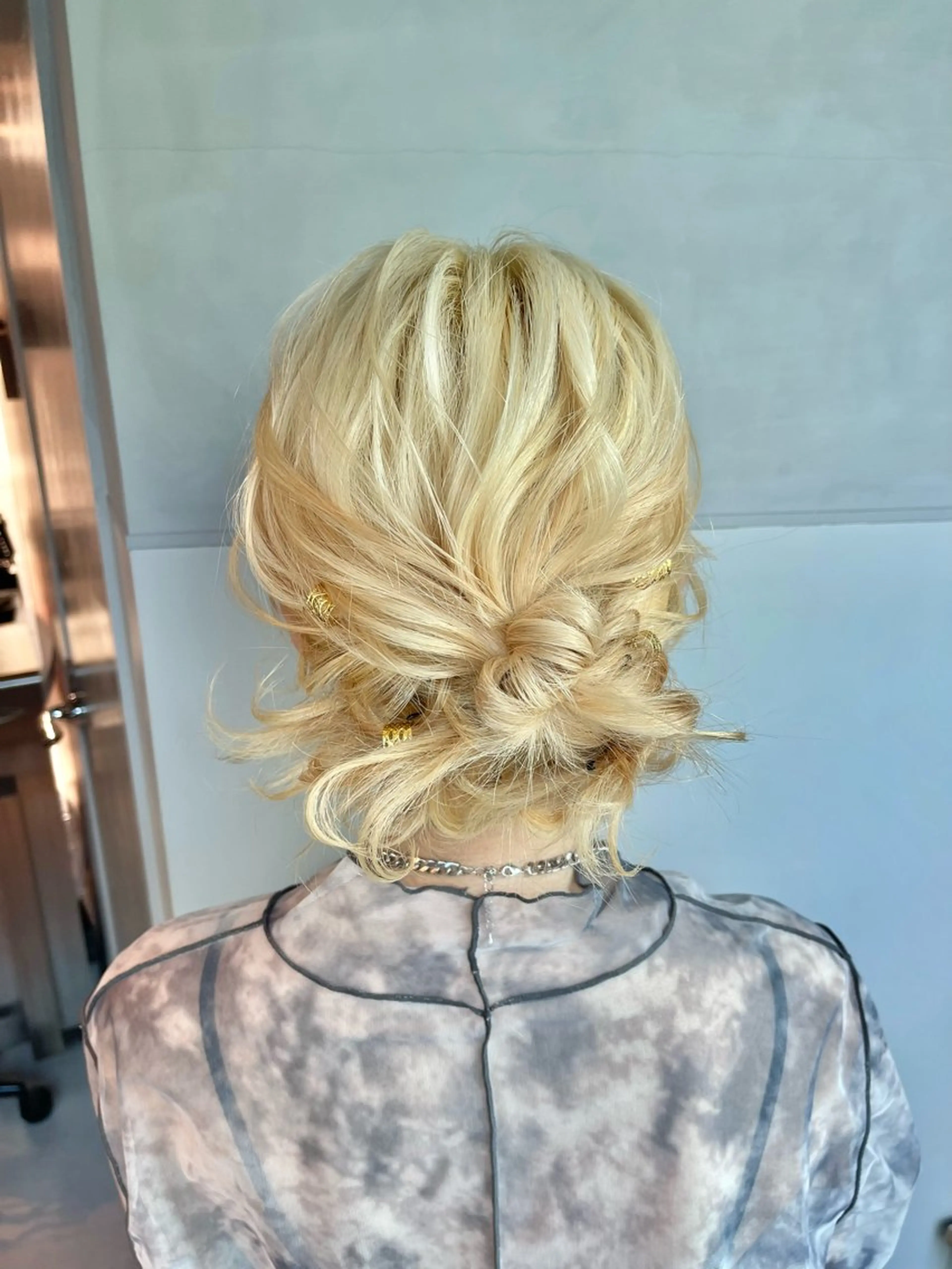 ヘアアレンジ 結婚式・ブライダル 卒業式のヘアスタイル charm《銀座》 ヘアセット/縮毛矯正のヘアスタイル