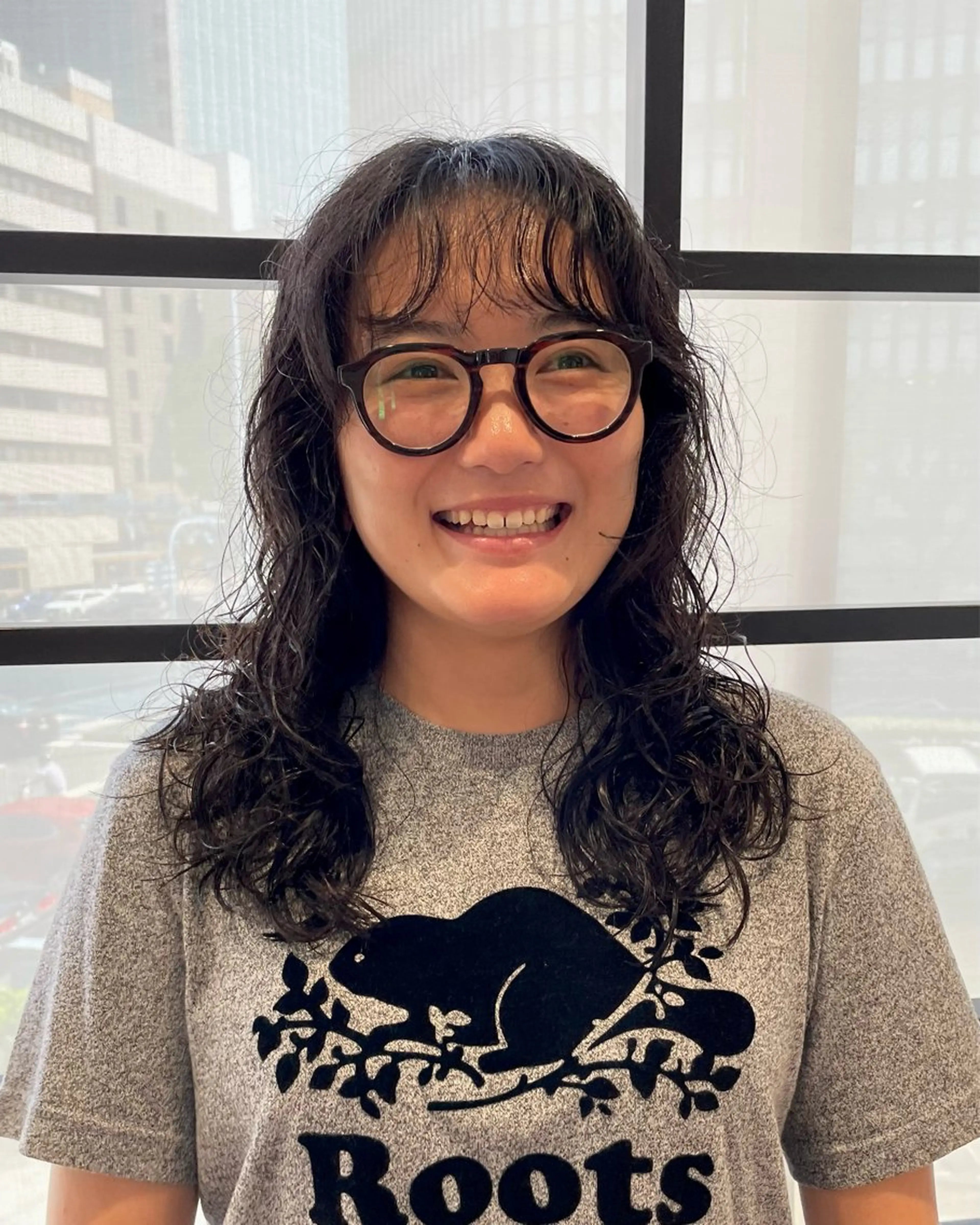 ロング パーマ カット パーマ サエ/ レイヤー/パーマのヘアスタイル