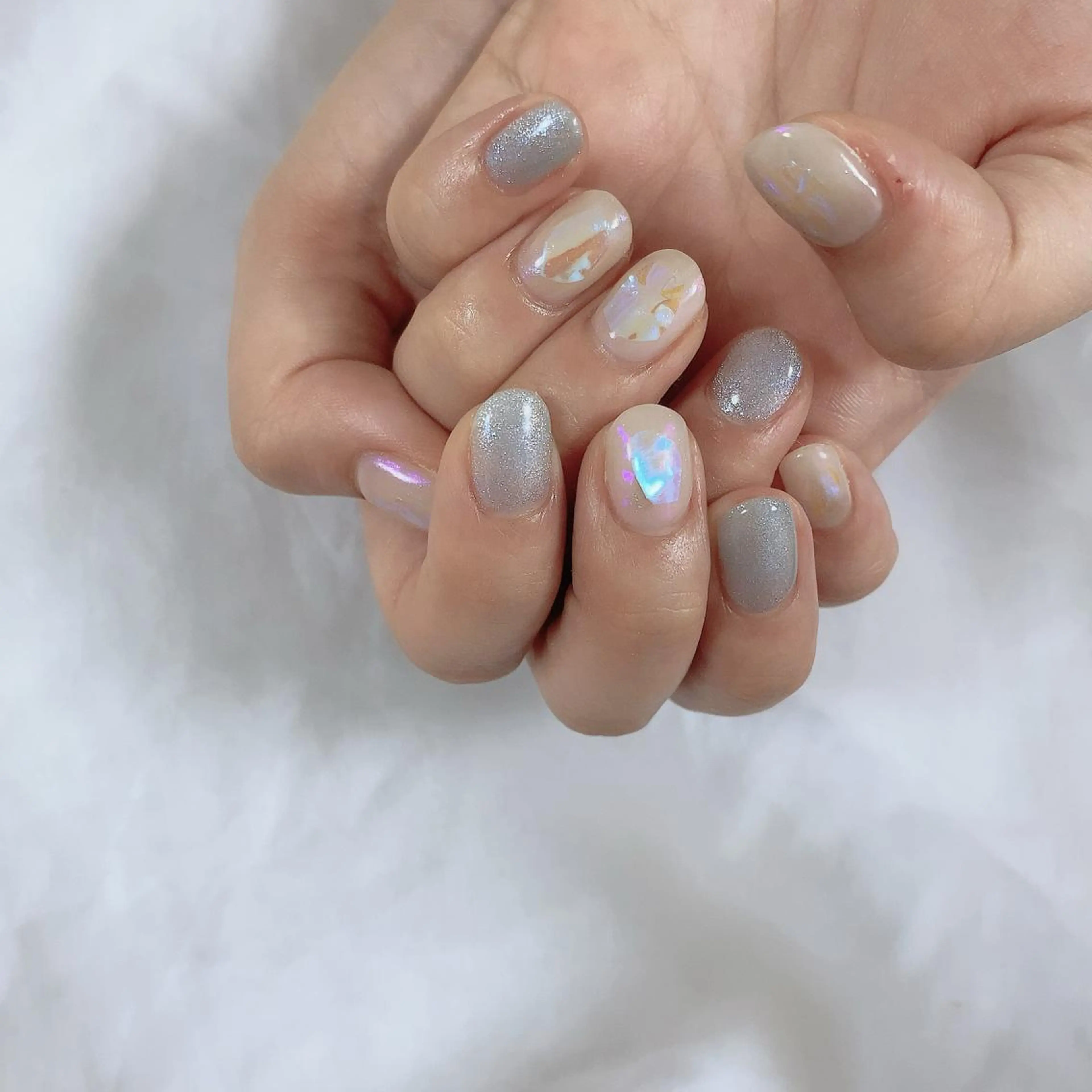 ネイル ミラーネイル SOL NAILのネイルデザイン