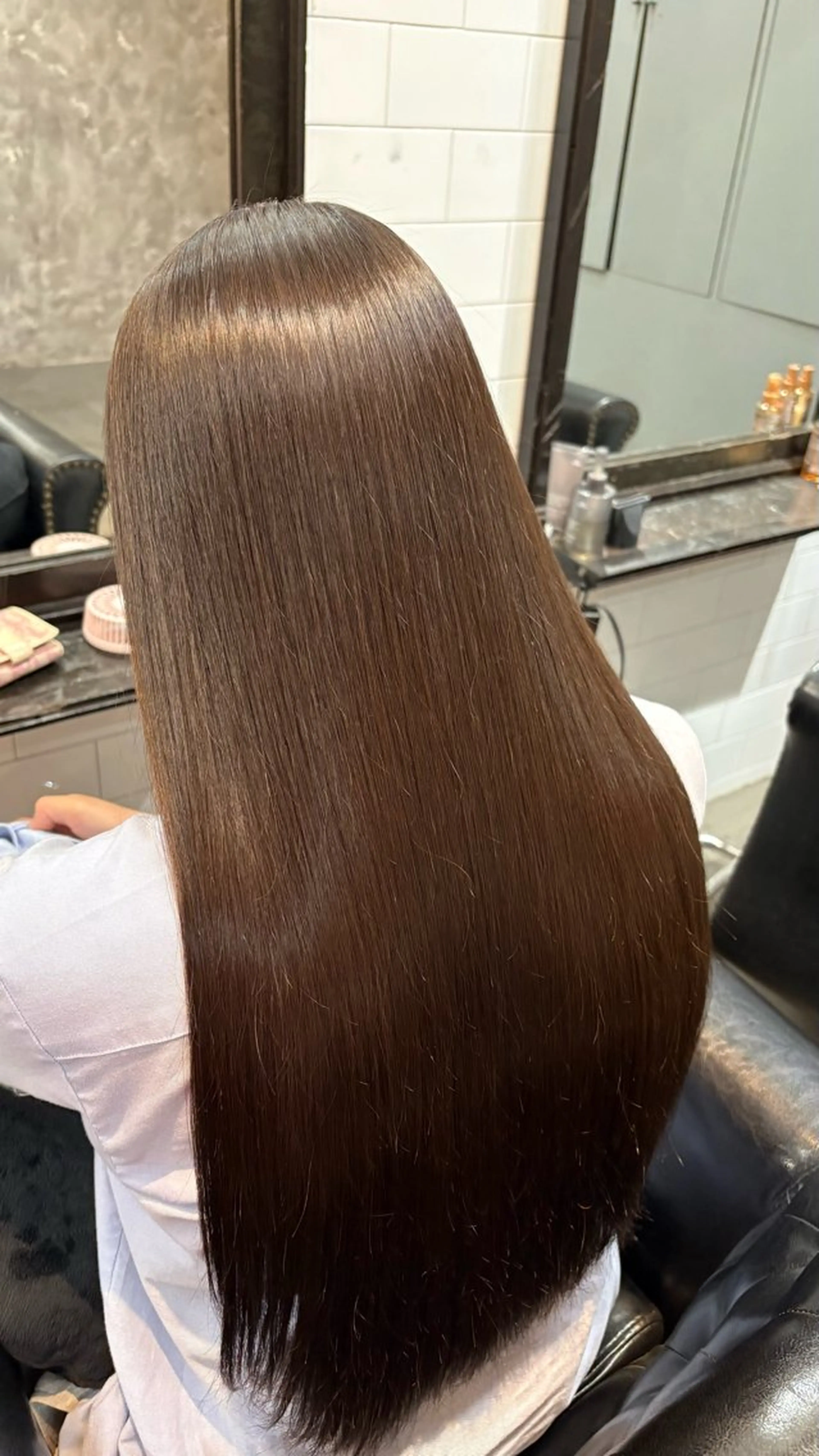 ロング カット ヘアカラー トリートメント 村田 颯将のヘアスタイル