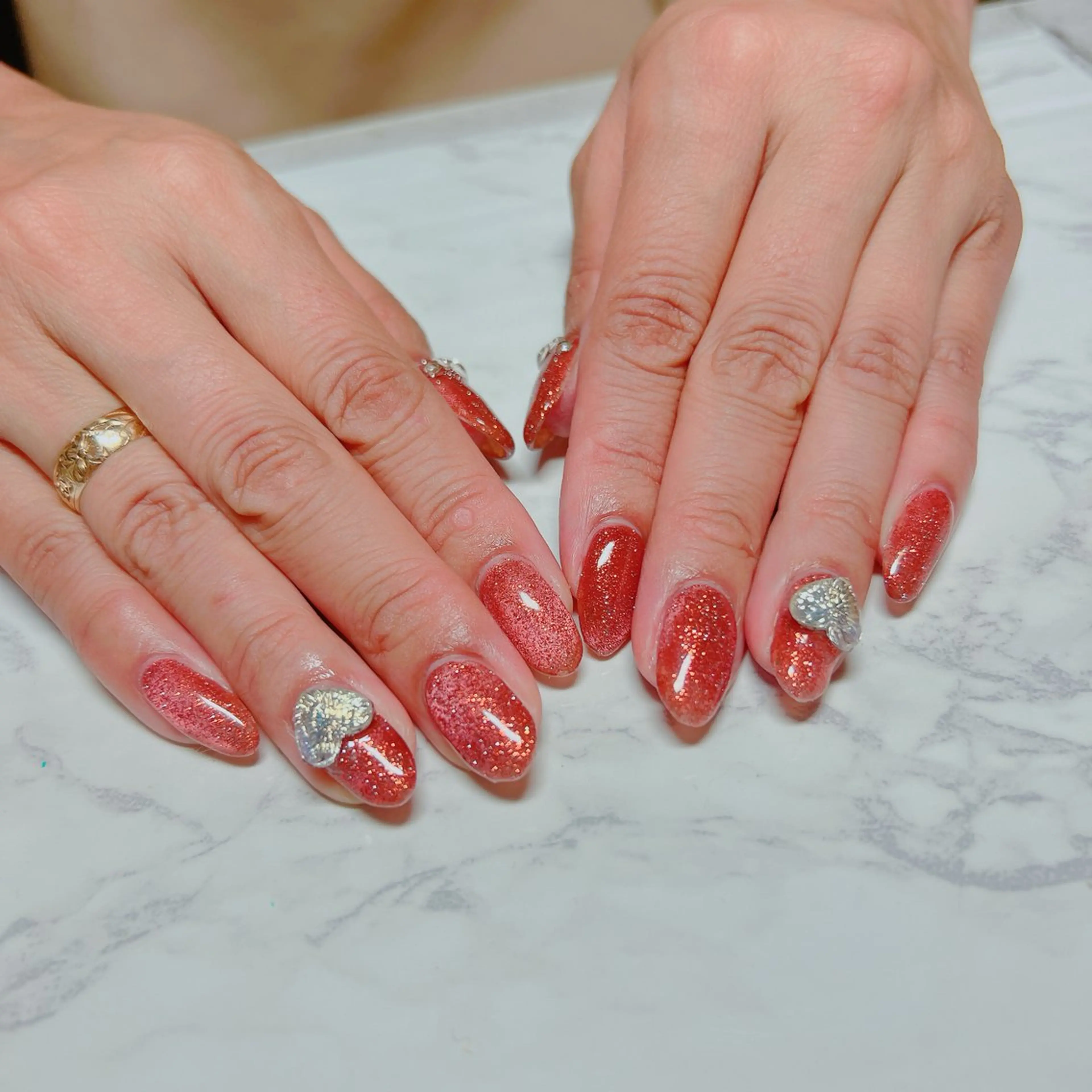 ネイル フラッシュネイル マグネットネイル ハンドネイル たきぐち みちこのネイルデザイン