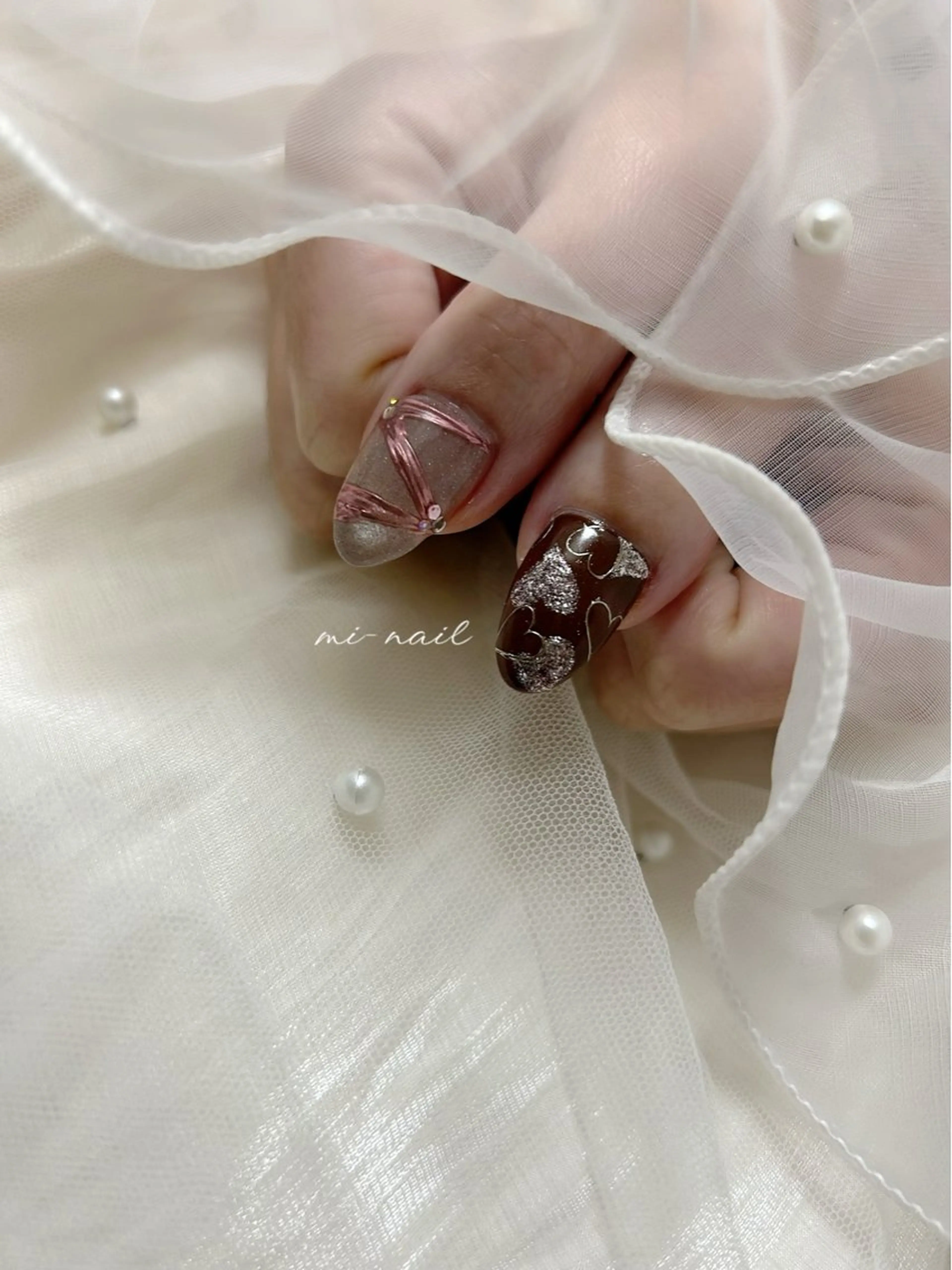 ネイル ハンドネイル ..mi-nail ..のネイルデザイン