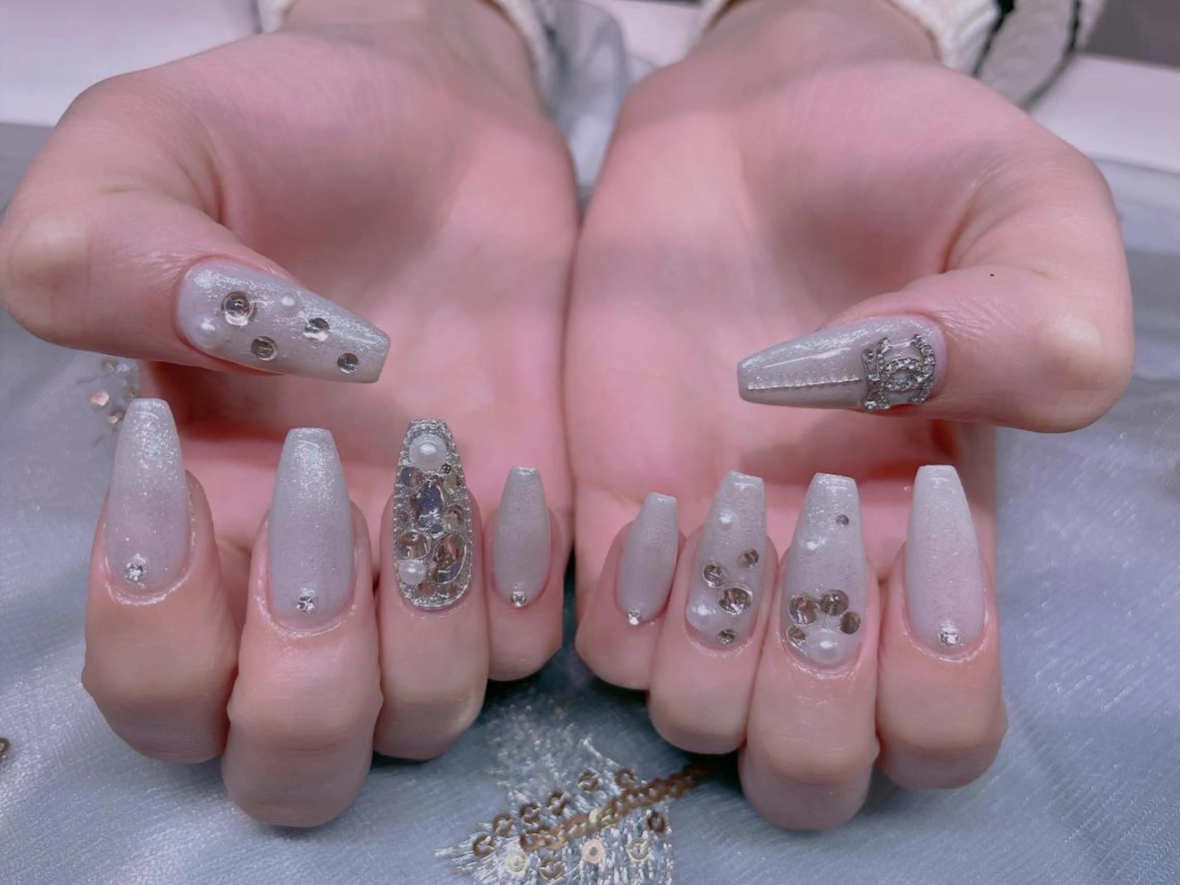 ネイル 長さだし専門店 M2　rikaのネイルデザイン